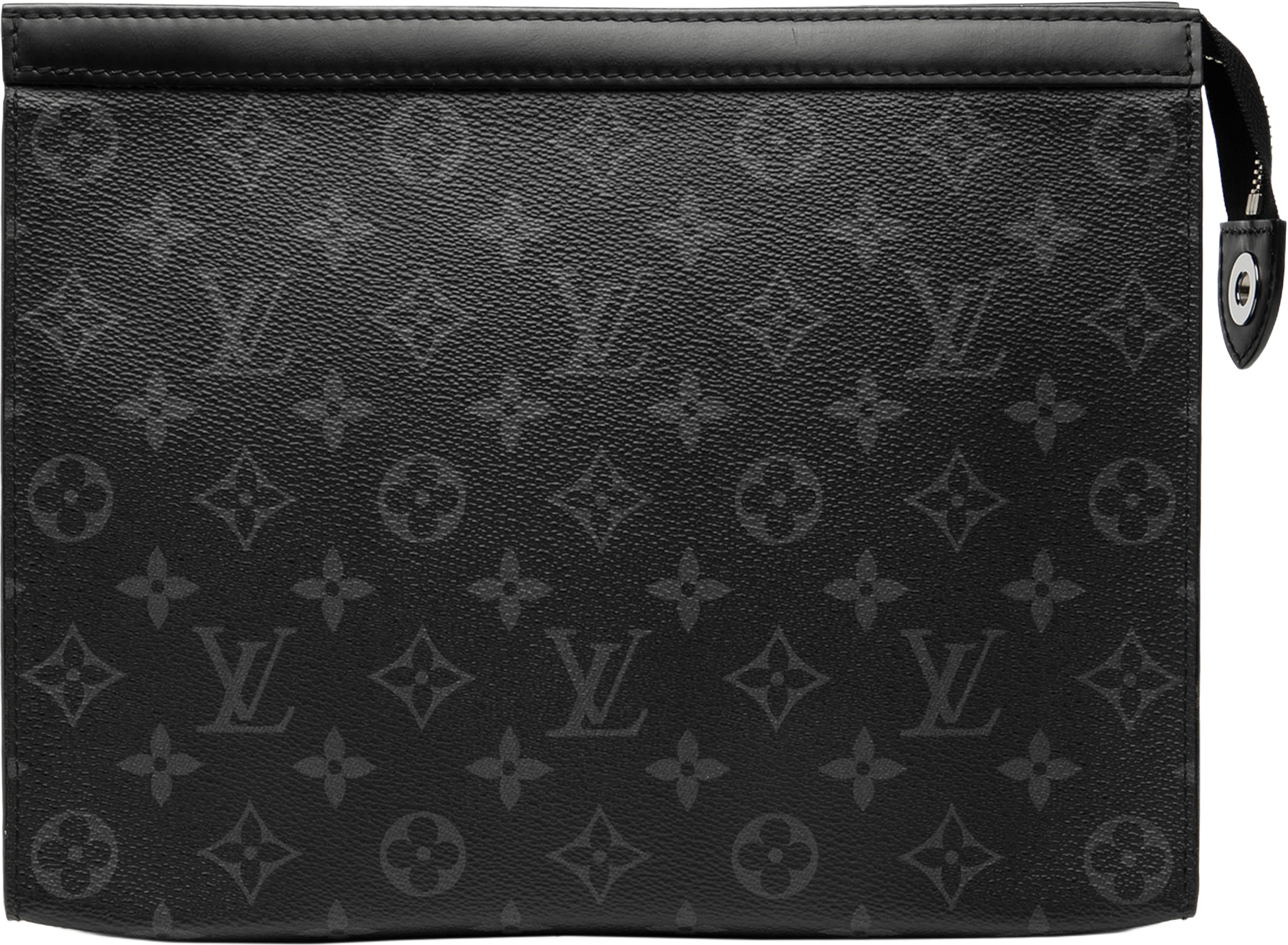 Louis Vuitton Monogram Eclipse Pochette Voyage Mm, från Luxclusif, i färgen black. Klicka för att öppna bilden i stort format
