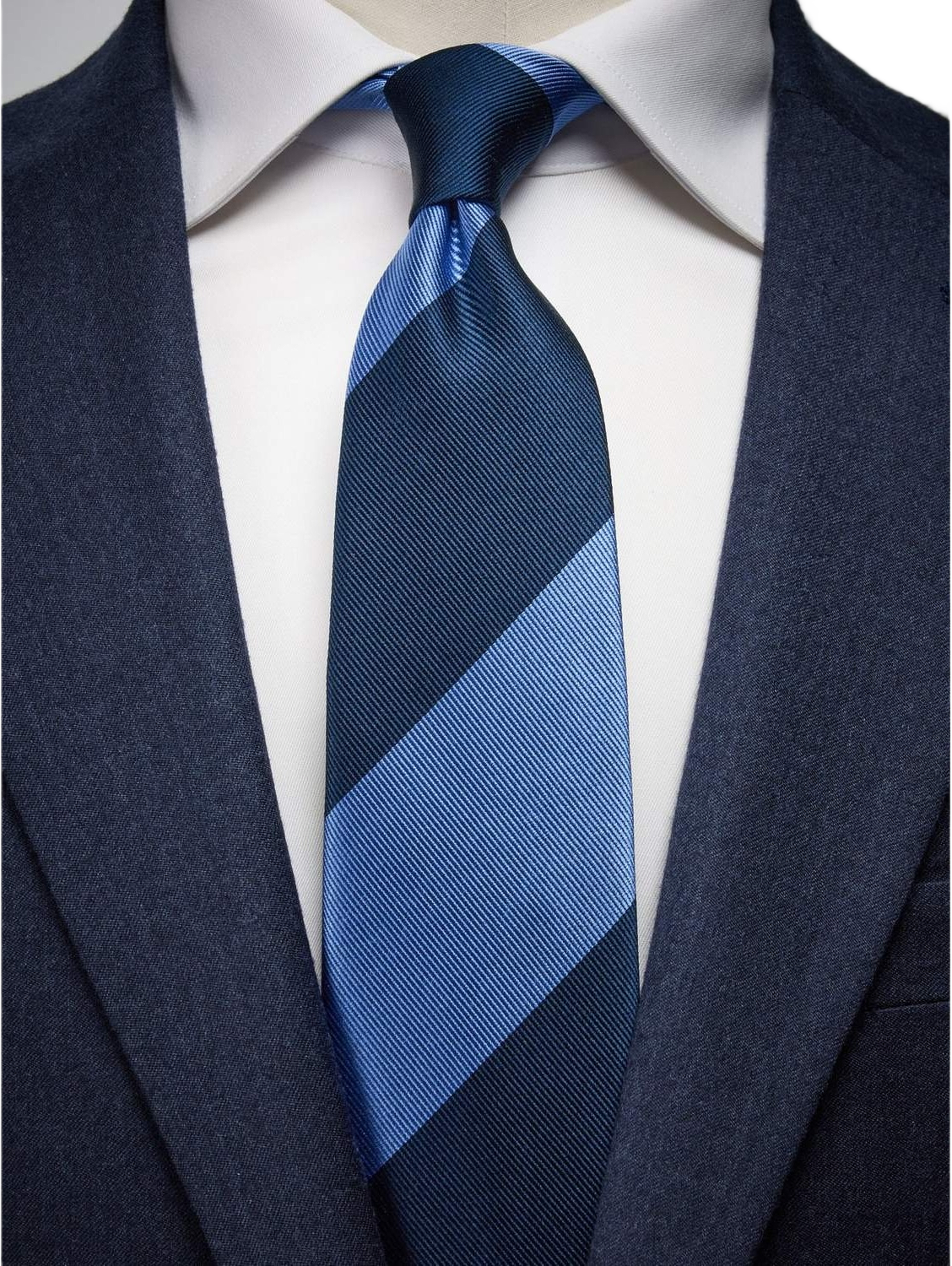 Blue Tie Stripe