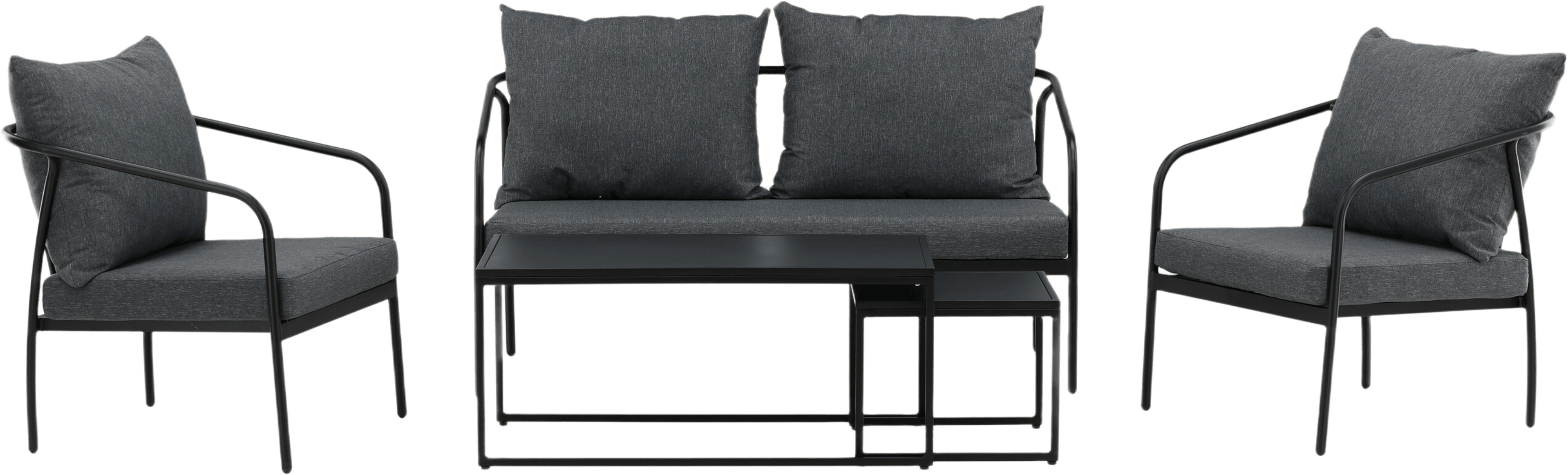 Sopot Soffgrupp, från Venture Home, i färgen black. Klicka för att öppna bilden i stort format