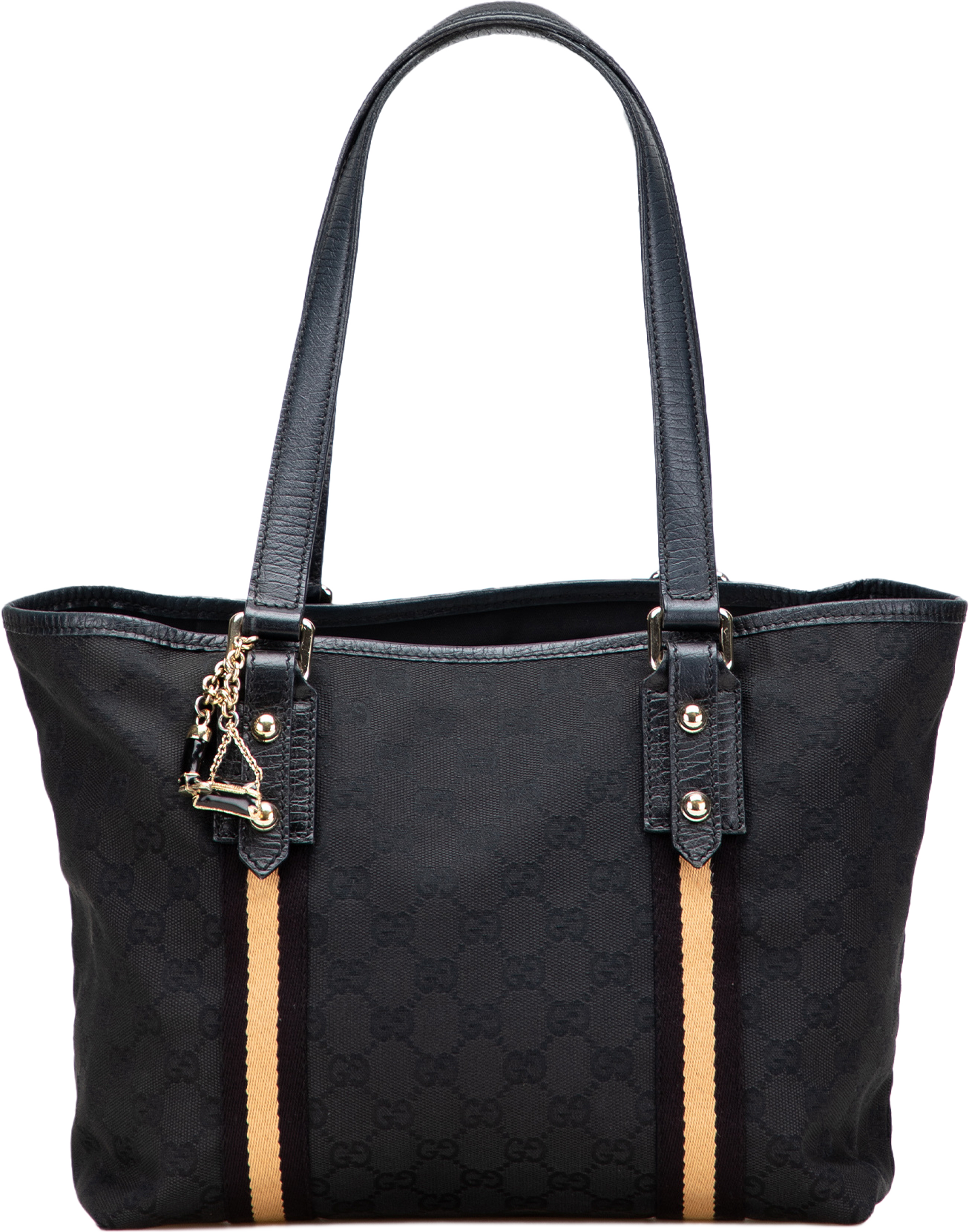 Gucci Gg Canvas Jolicoeur Tote, från Luxclusif, i färgen black. Klicka för att öppna bilden i stort format