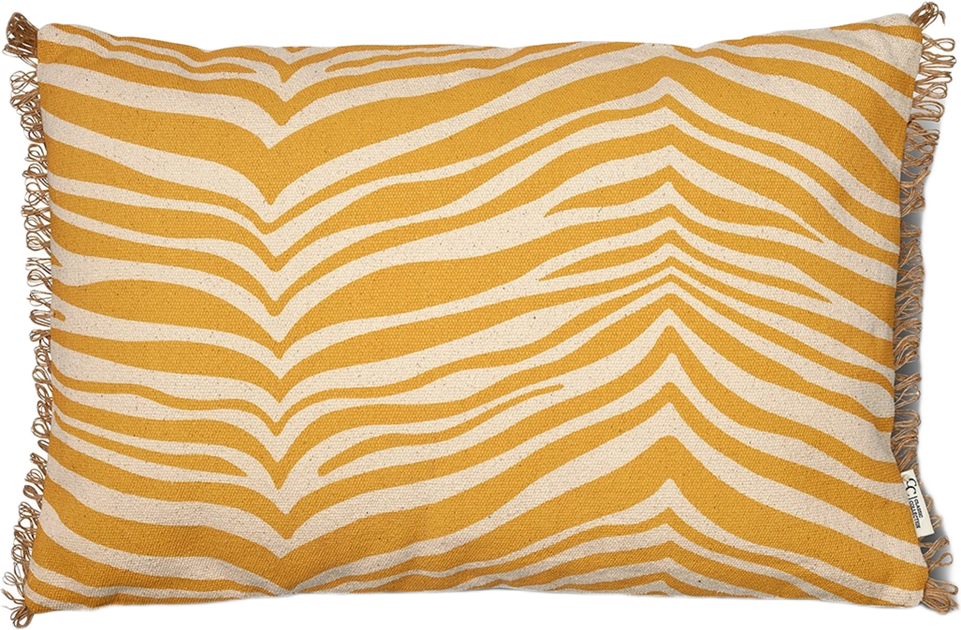 Kudde Zebra 40x60 Cm, från Classic Collection, i färgen gul.