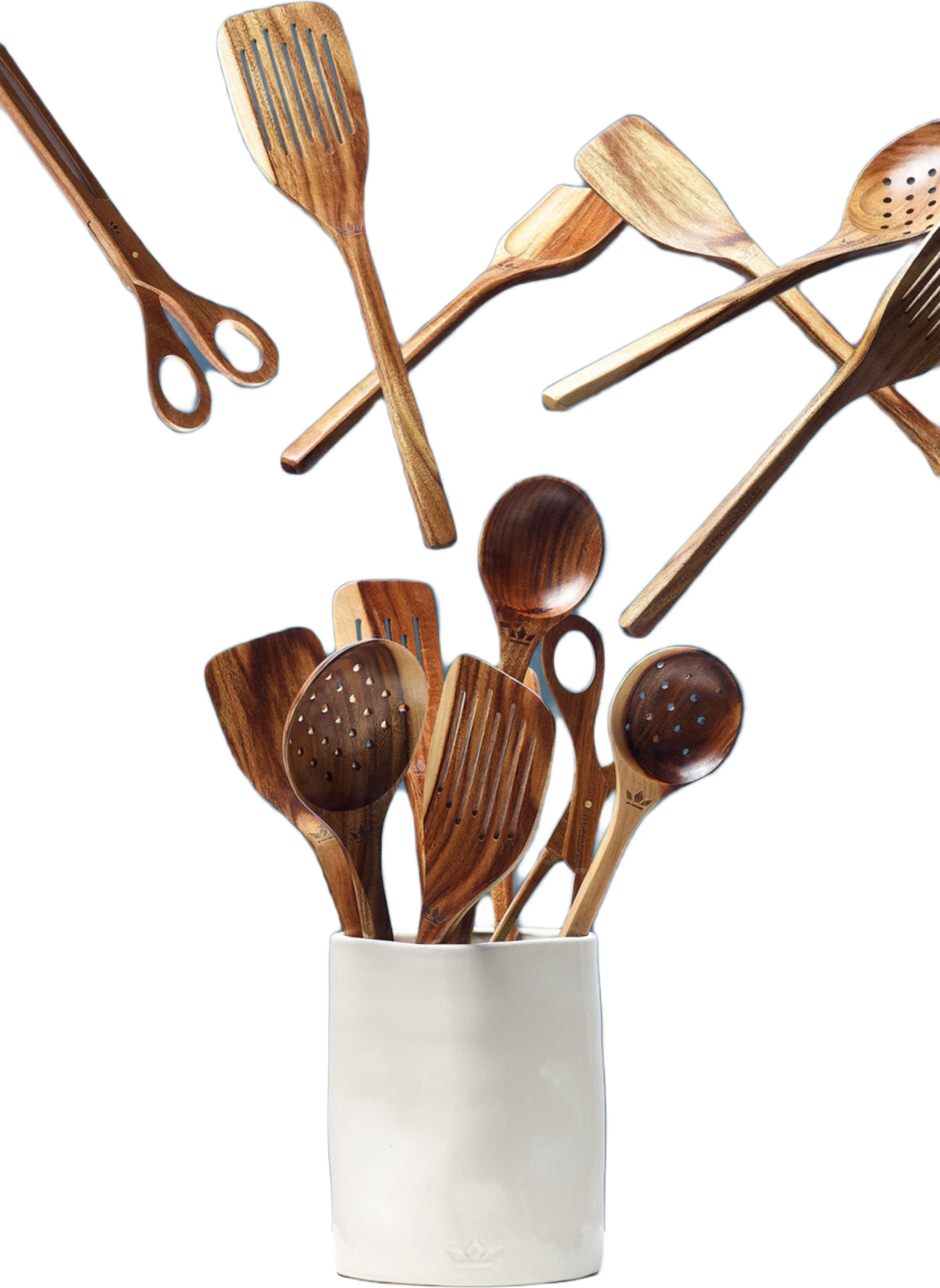Set Med 8 Köksredskap, från Dutchdeluxes, i färgen brown. Klicka för att öppna bilden i stort format