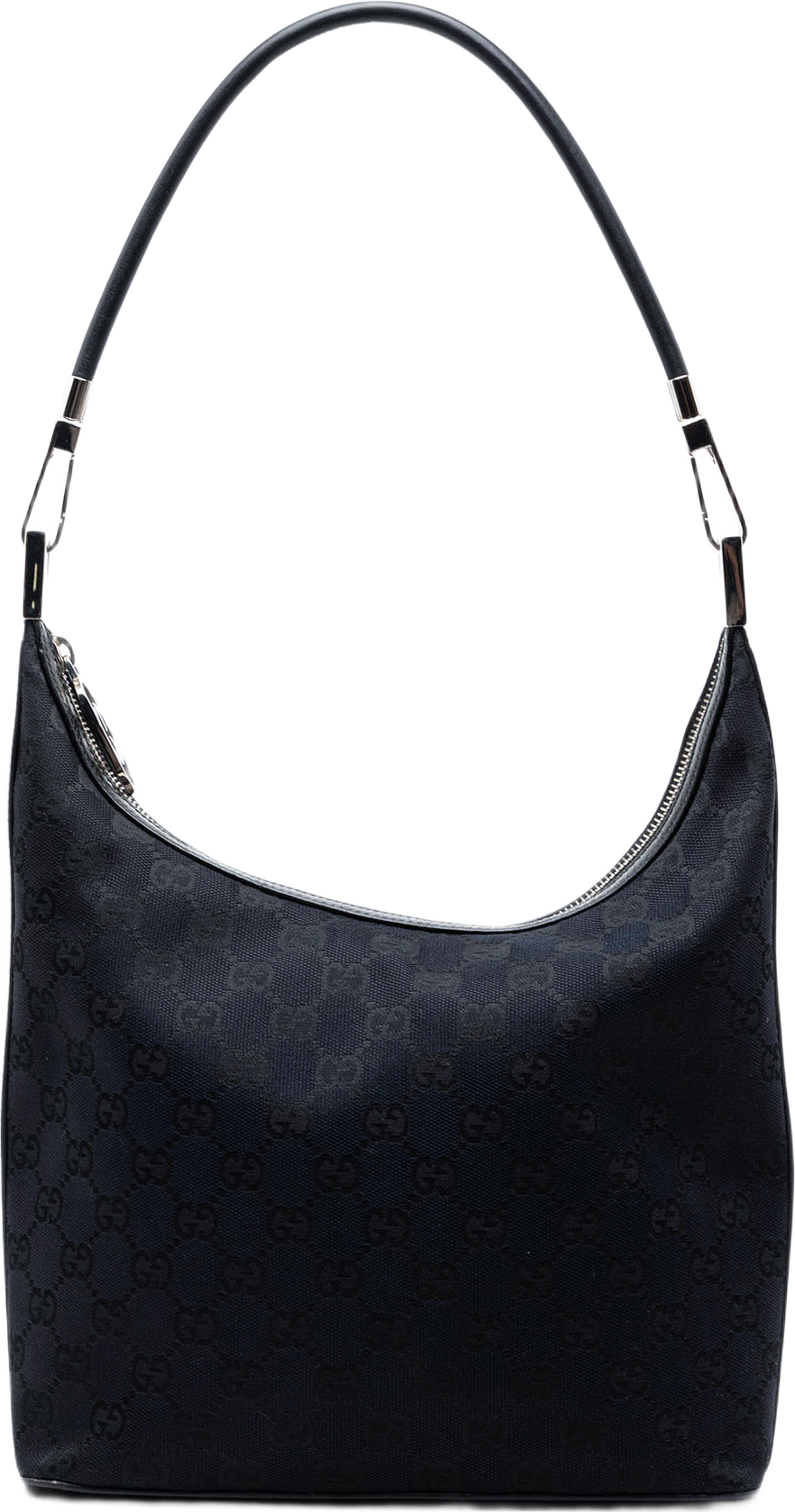 Gucci Gg Canvas Shoulder Bag, från Luxclusif, i färgen navy. Klicka för att öppna bilden i stort format