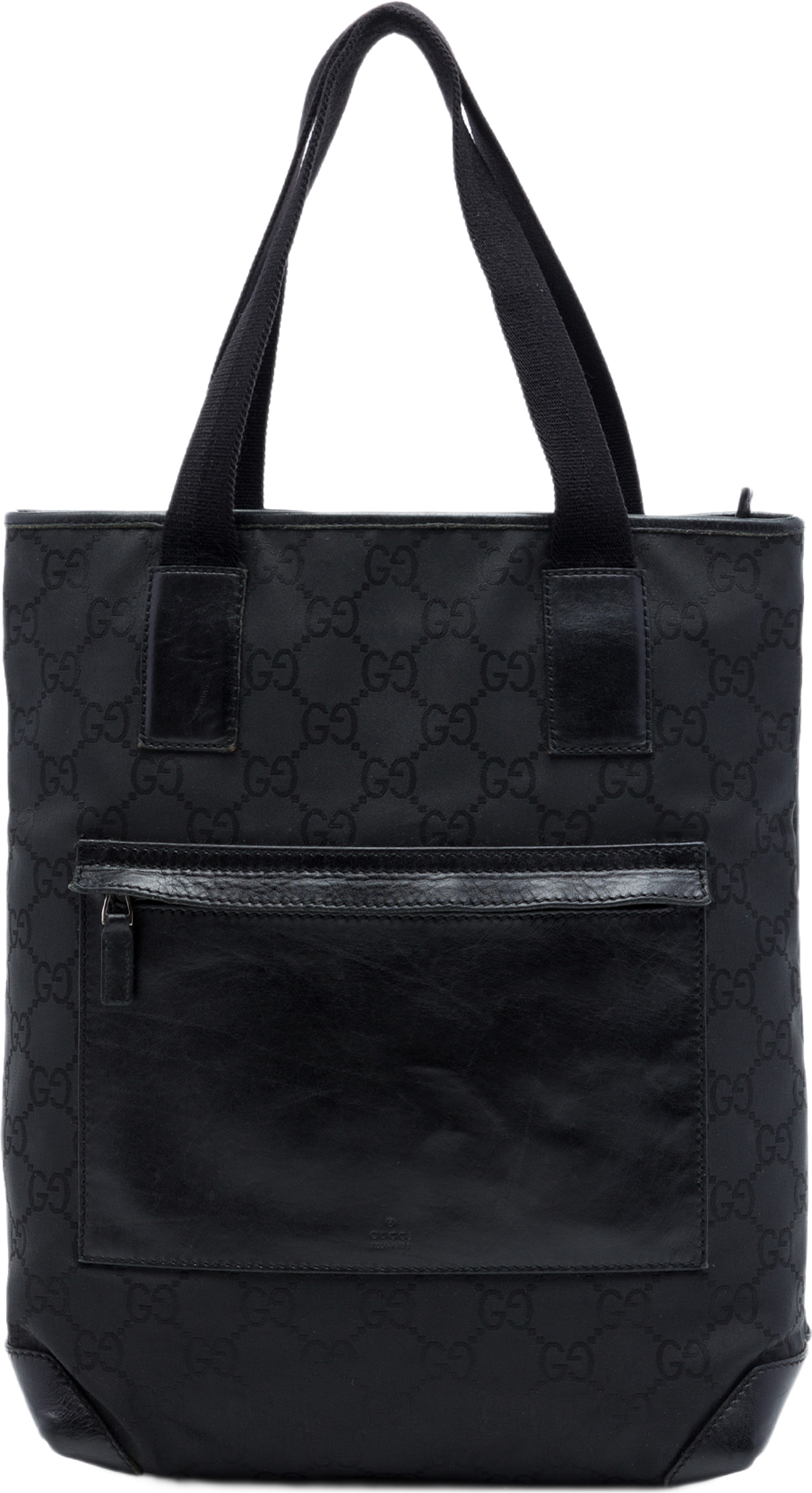 Gucci Gg Nylon Tote, från Luxclusif, i färgen svart. Klicka för att öppna bilden i stort format