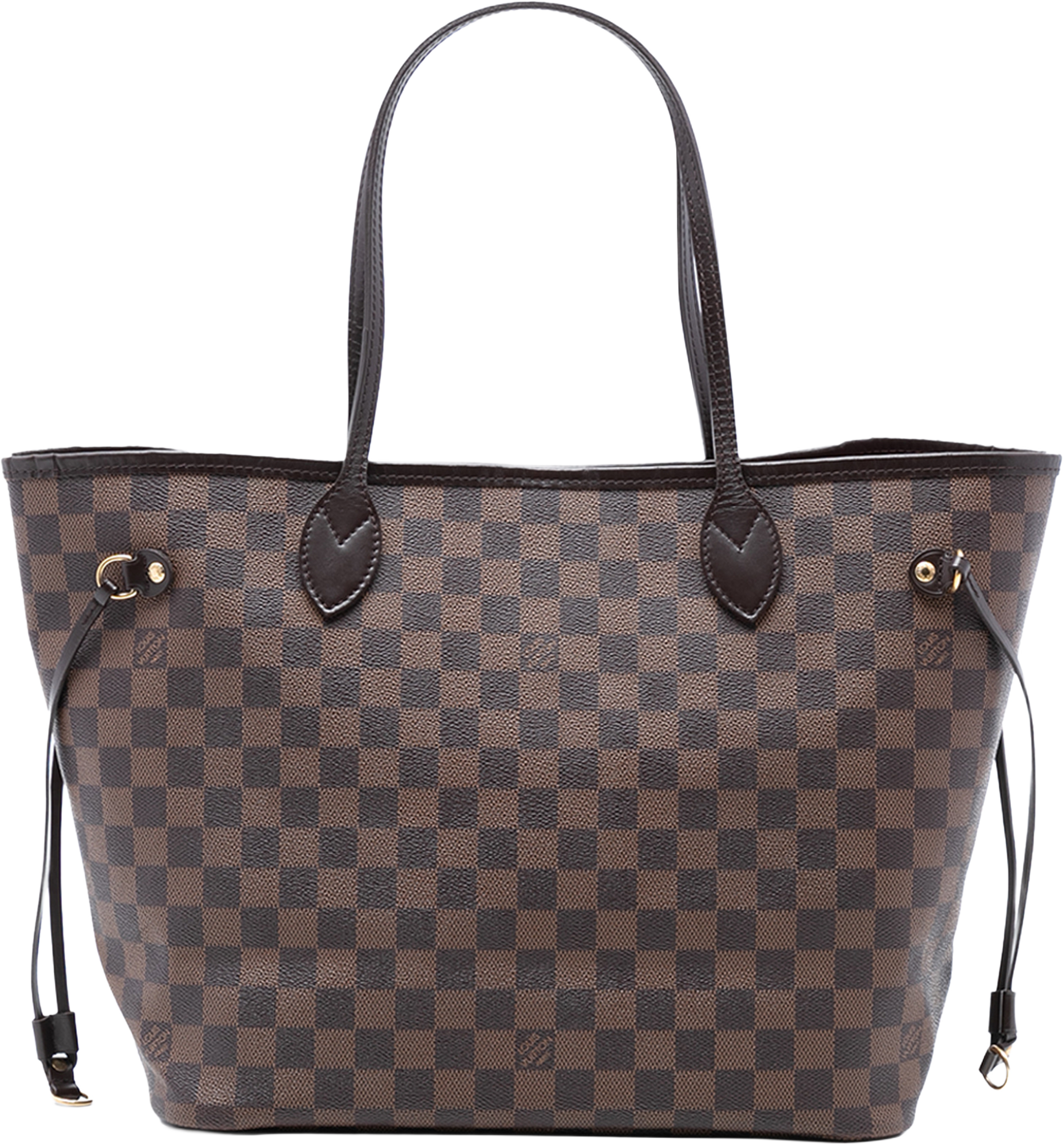 Louis Vuitton Damier Ebene Neverfull Mm, från Luxclusif, i färgen brown. Klicka för att öppna bilden i stort format