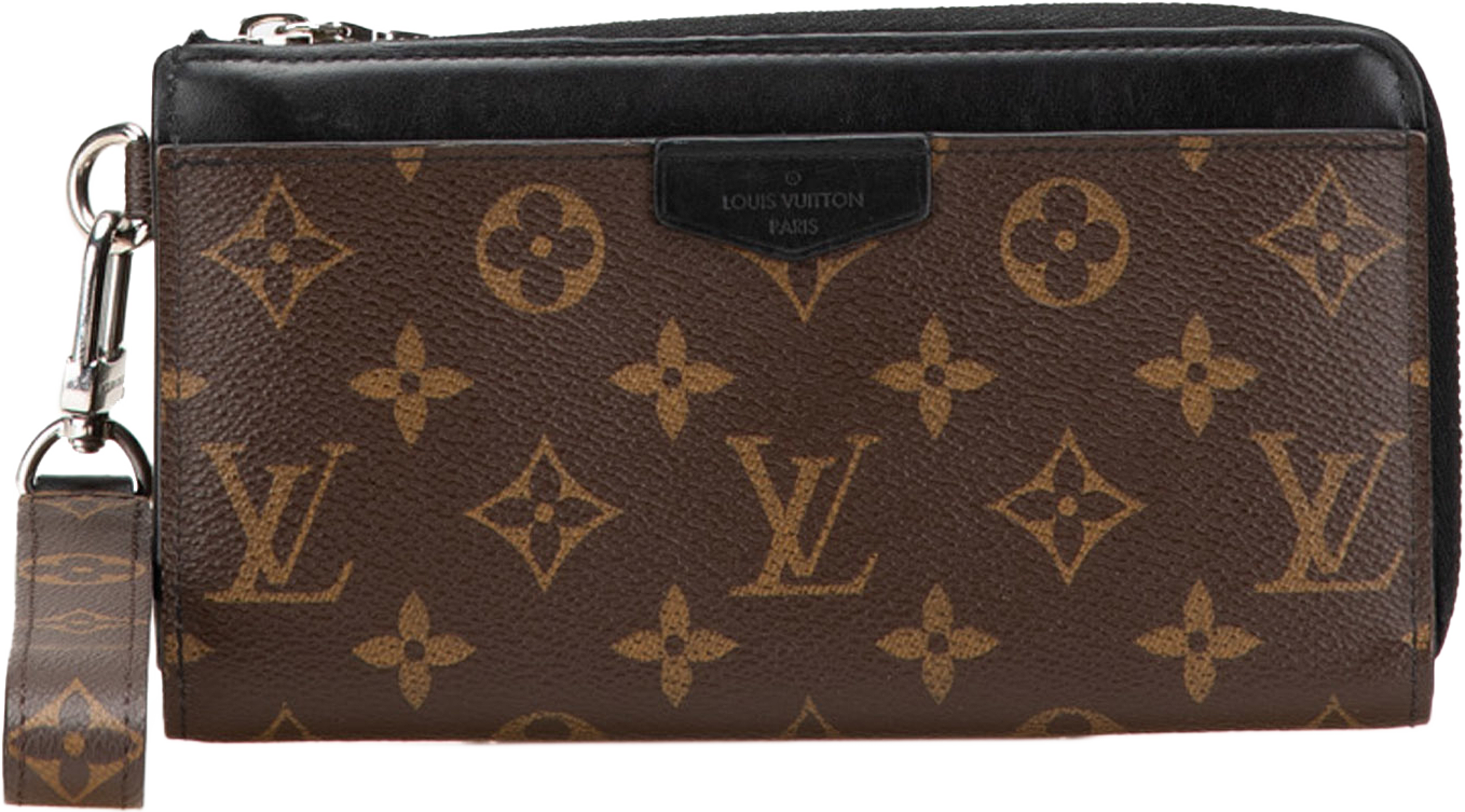 Louis Vuitton Monogram Macassar Zippy Dragonne Wallet