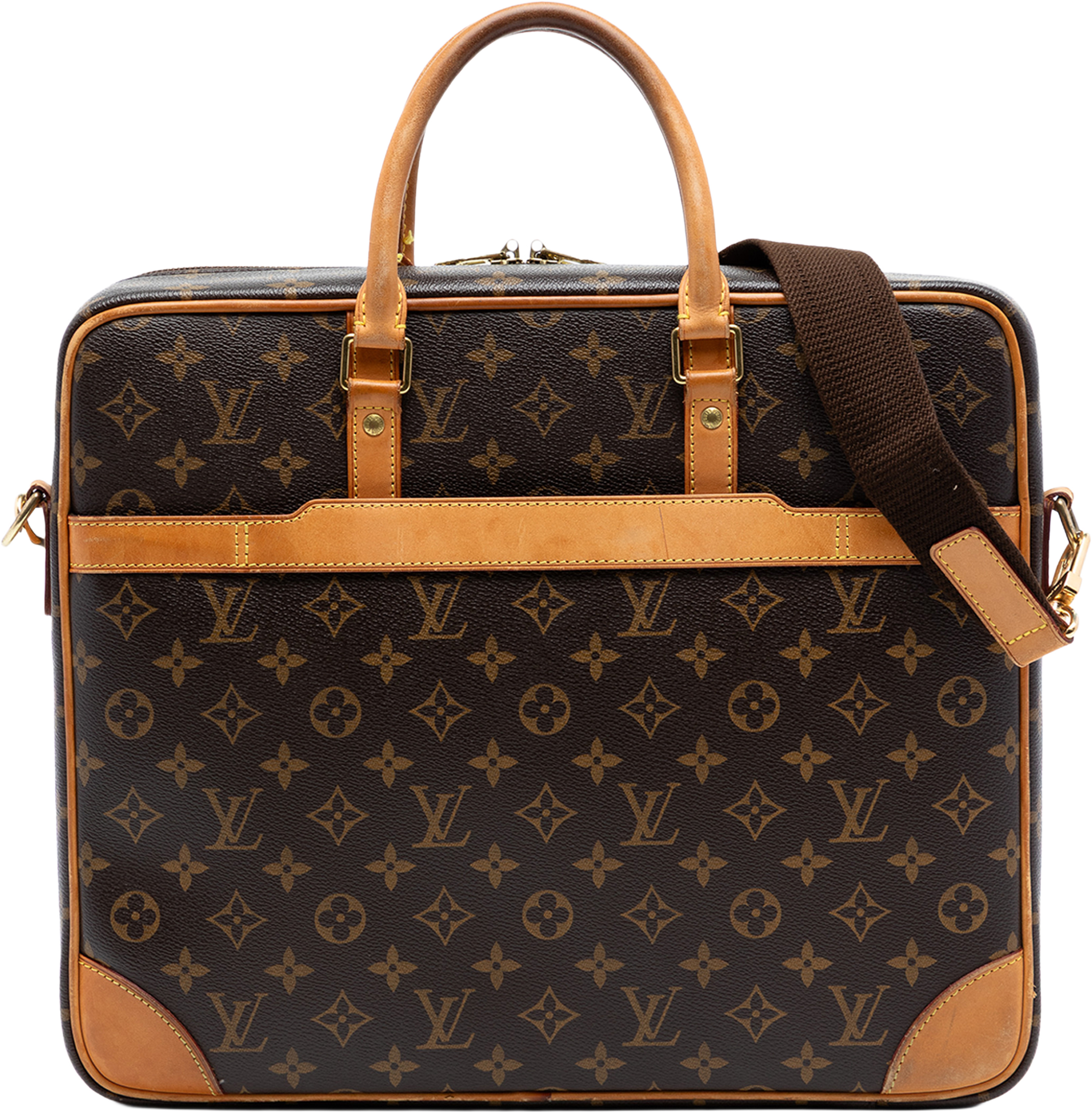 Louis Vuitton Monogram Porte Documents Voyage, från Luxclusif, i färgen brown. Klicka för att öppna bilden i stort format