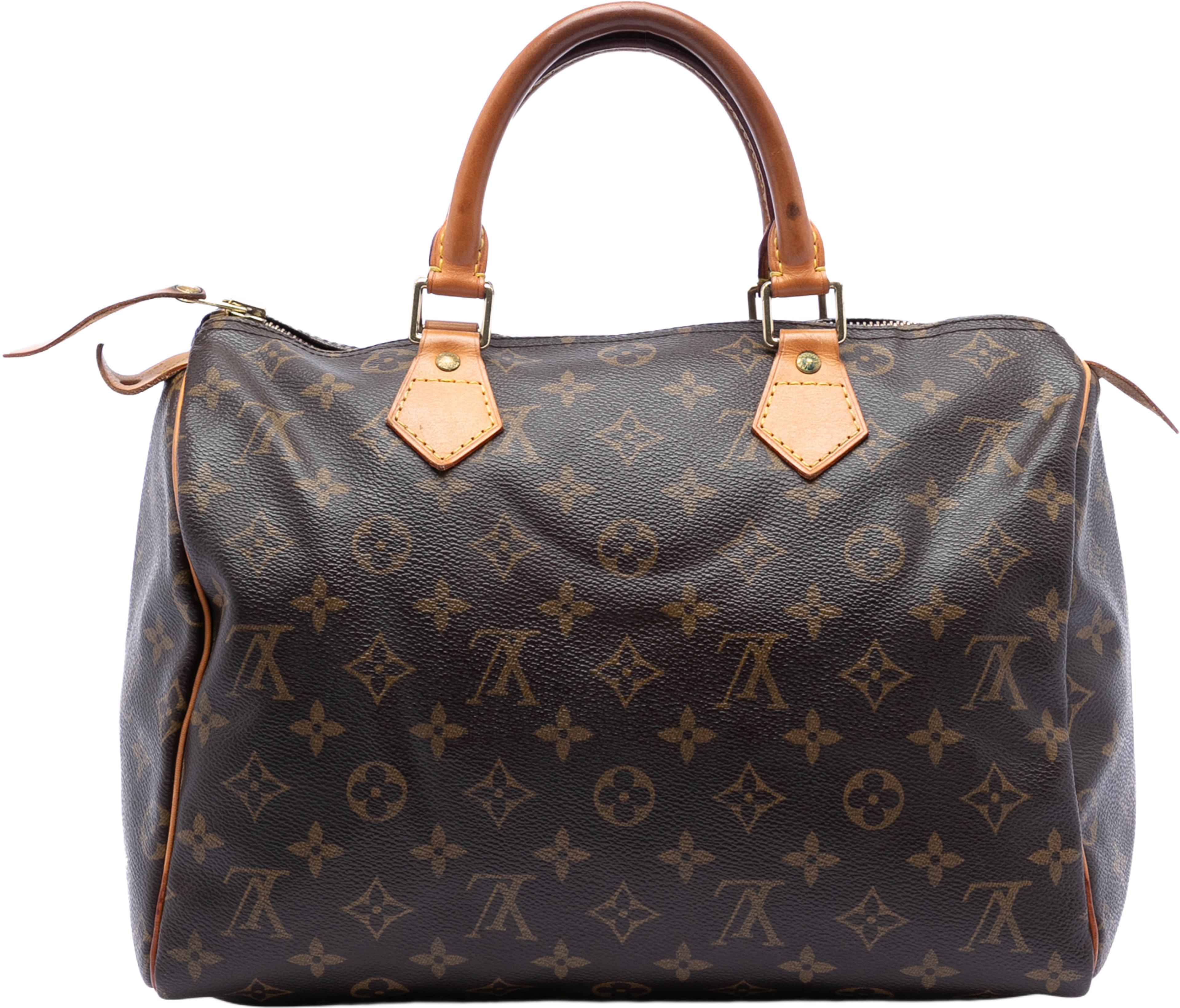 Louis Vuitton Monogram Speedy 30, från Luxclusif, i färgen brown. Klicka för att öppna bilden i stort format