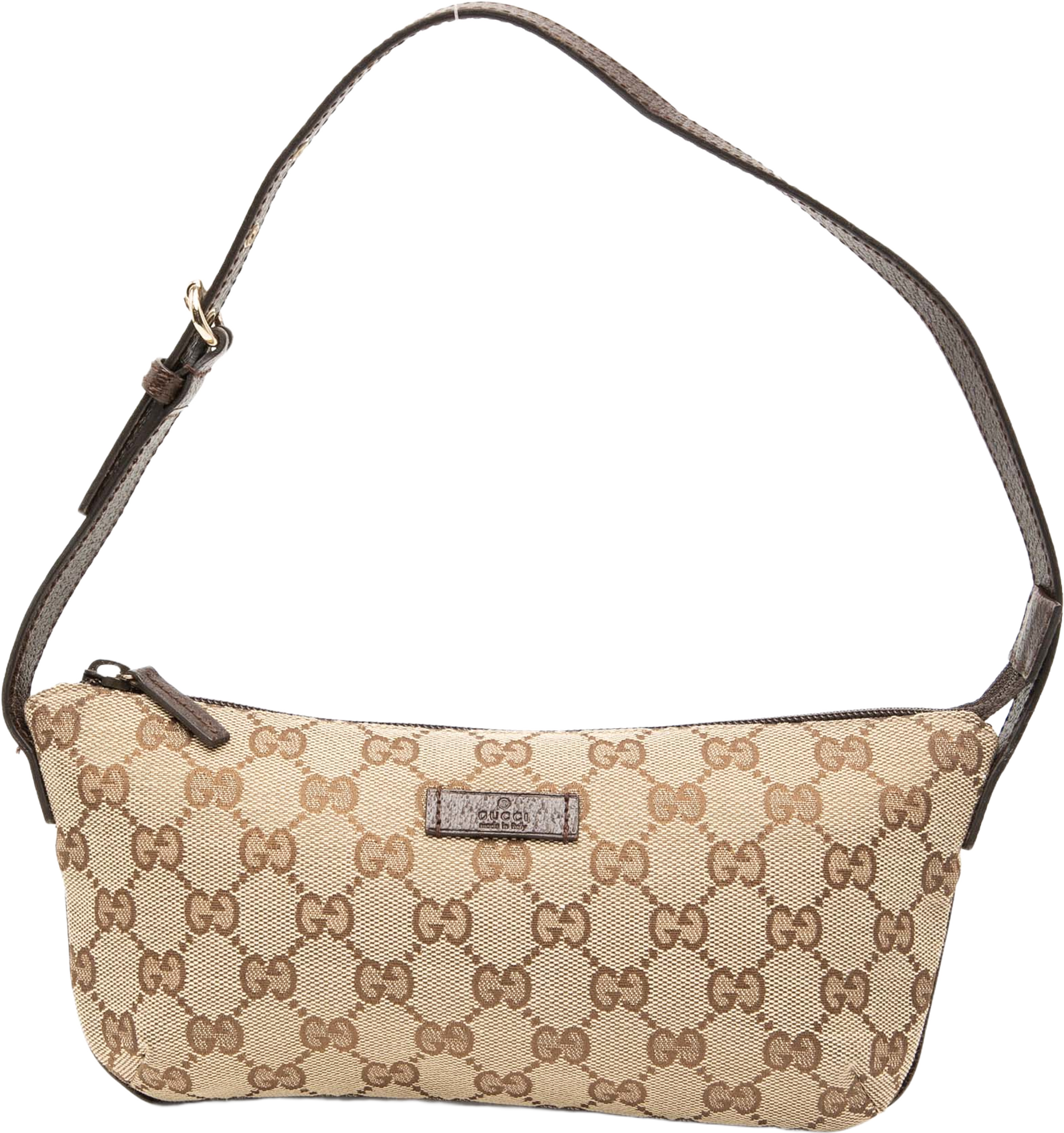 Gucci Gg Canvas Shoulder Bag, från Luxclusif, i färgen beige. Klicka för att öppna bilden i stort format