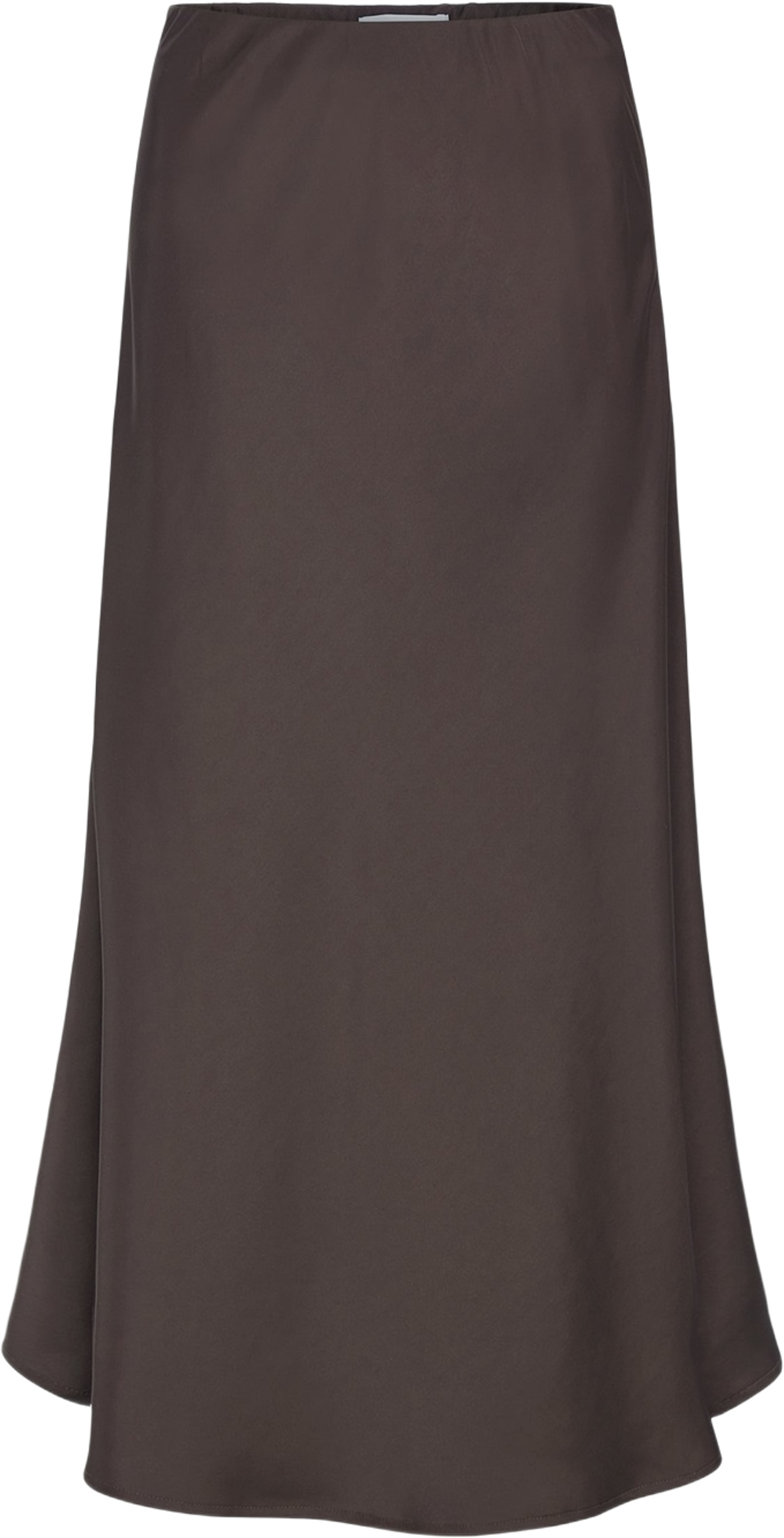 Srabia Midi Skirt - Coffee Bean, från Soft Rebels, i färgen coffee bean. Klicka för att öppna bilden i stort format