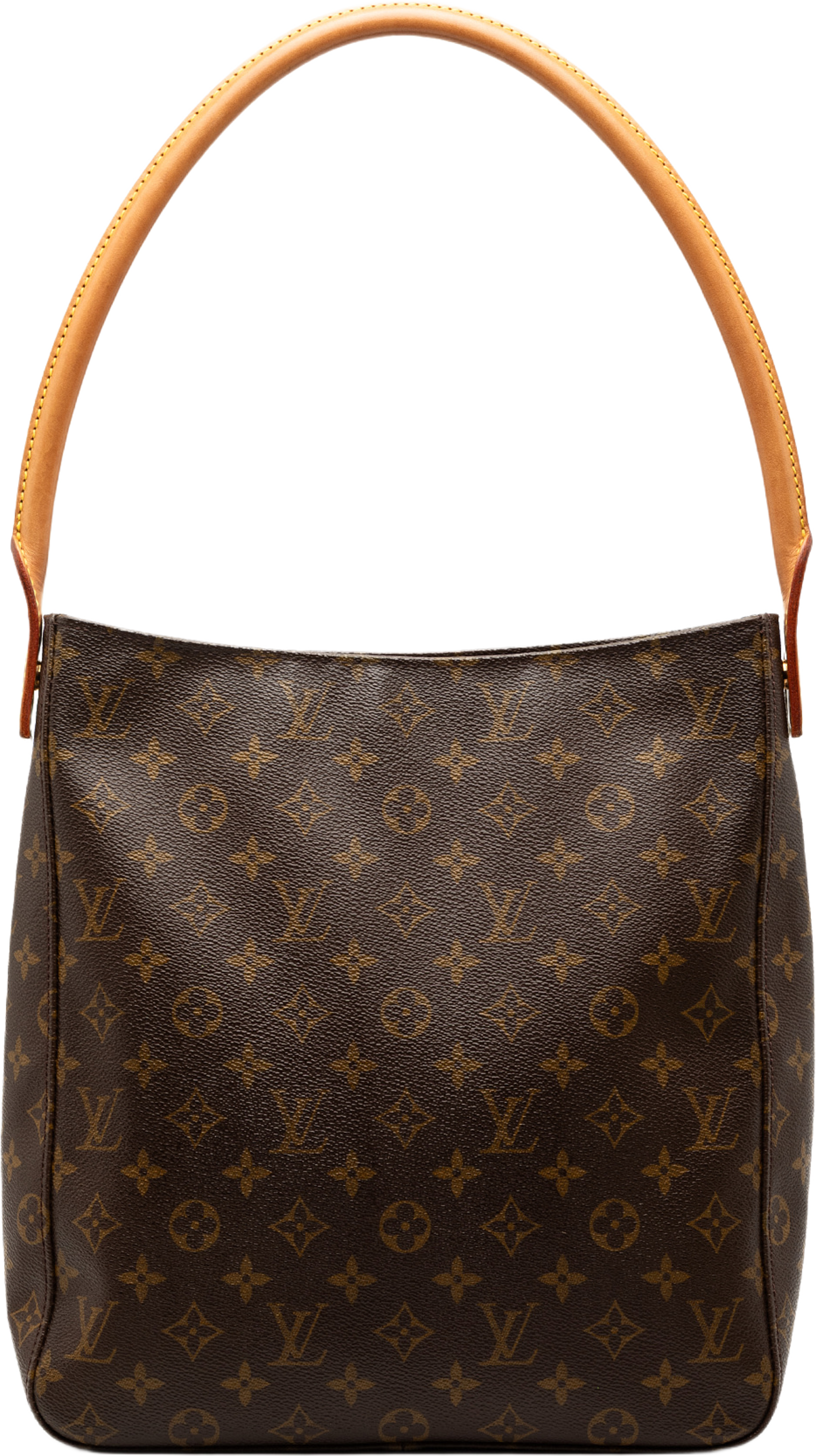 Louis Vuitton Monogram Looping Gm, från Luxclusif, i färgen brown. Klicka för att öppna bilden i stort format