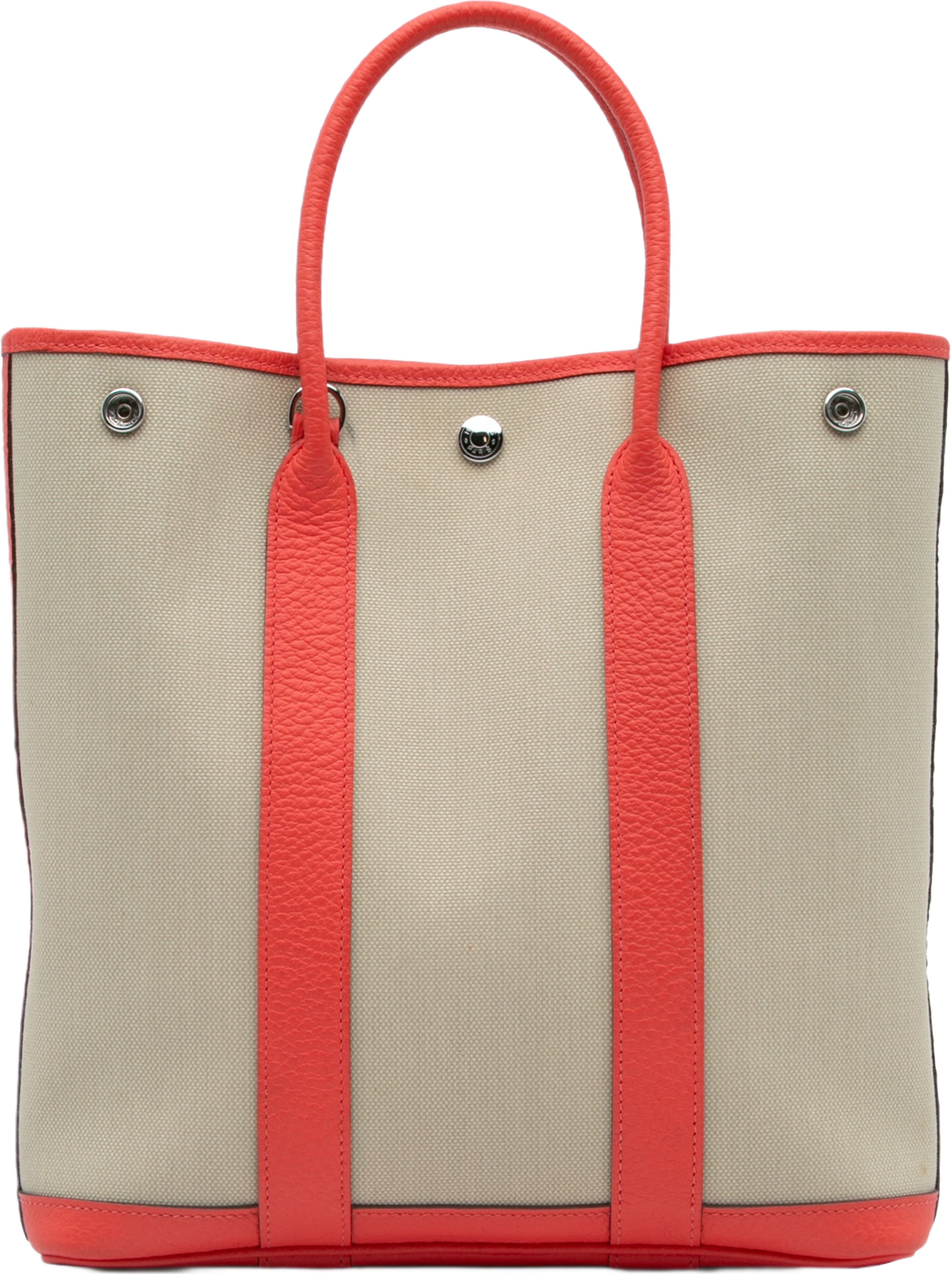 Hermès Toile And Negonda Garden File 28, från Luxclusif, i färgen beige. Klicka för att öppna bilden i stort format