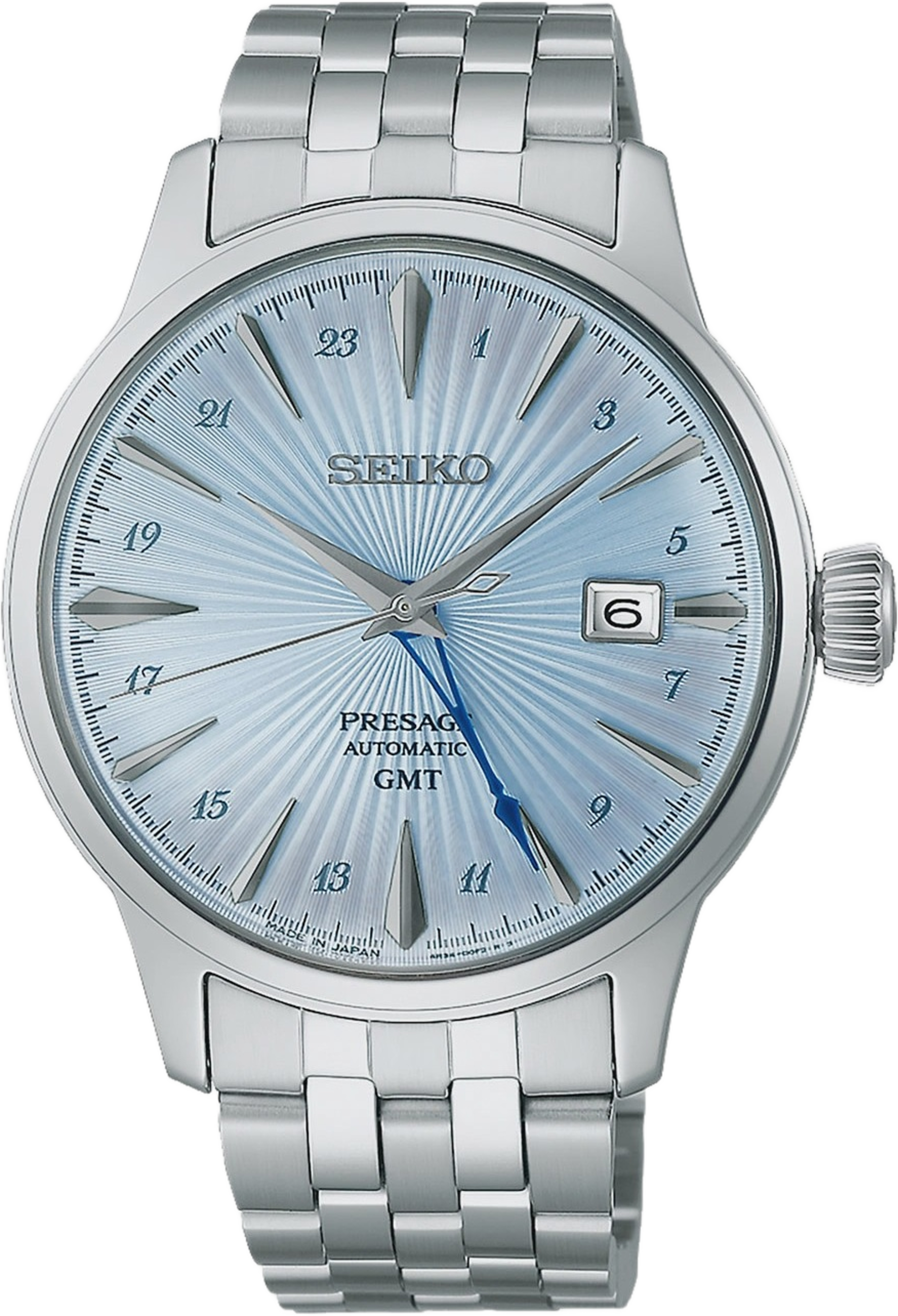 Seiko Presage Automatic Blå/stål, Stållänk - Ssk037j1, från Seiko, i färgen 1. Klicka för att öppna bilden i stort format