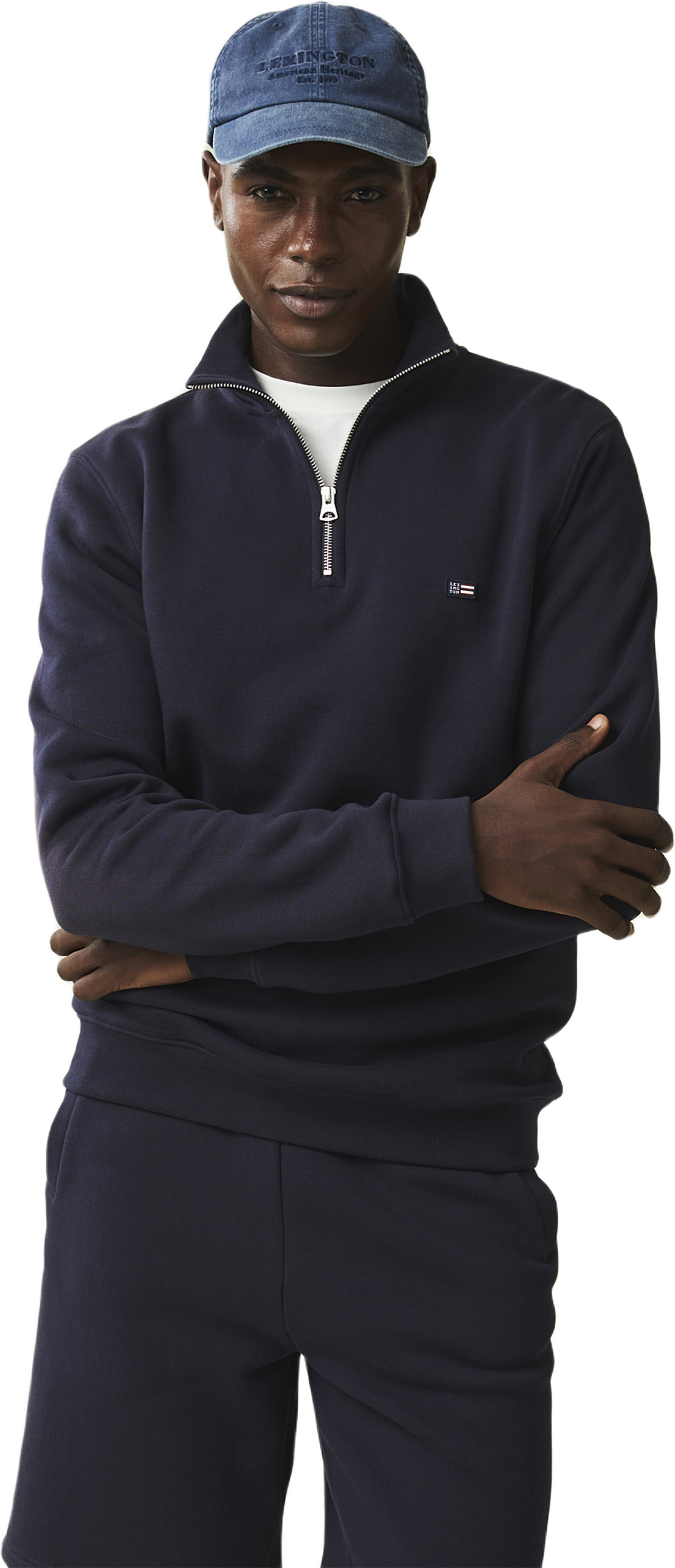 Terrance Organic Cotton Half-zip Sweatshirt