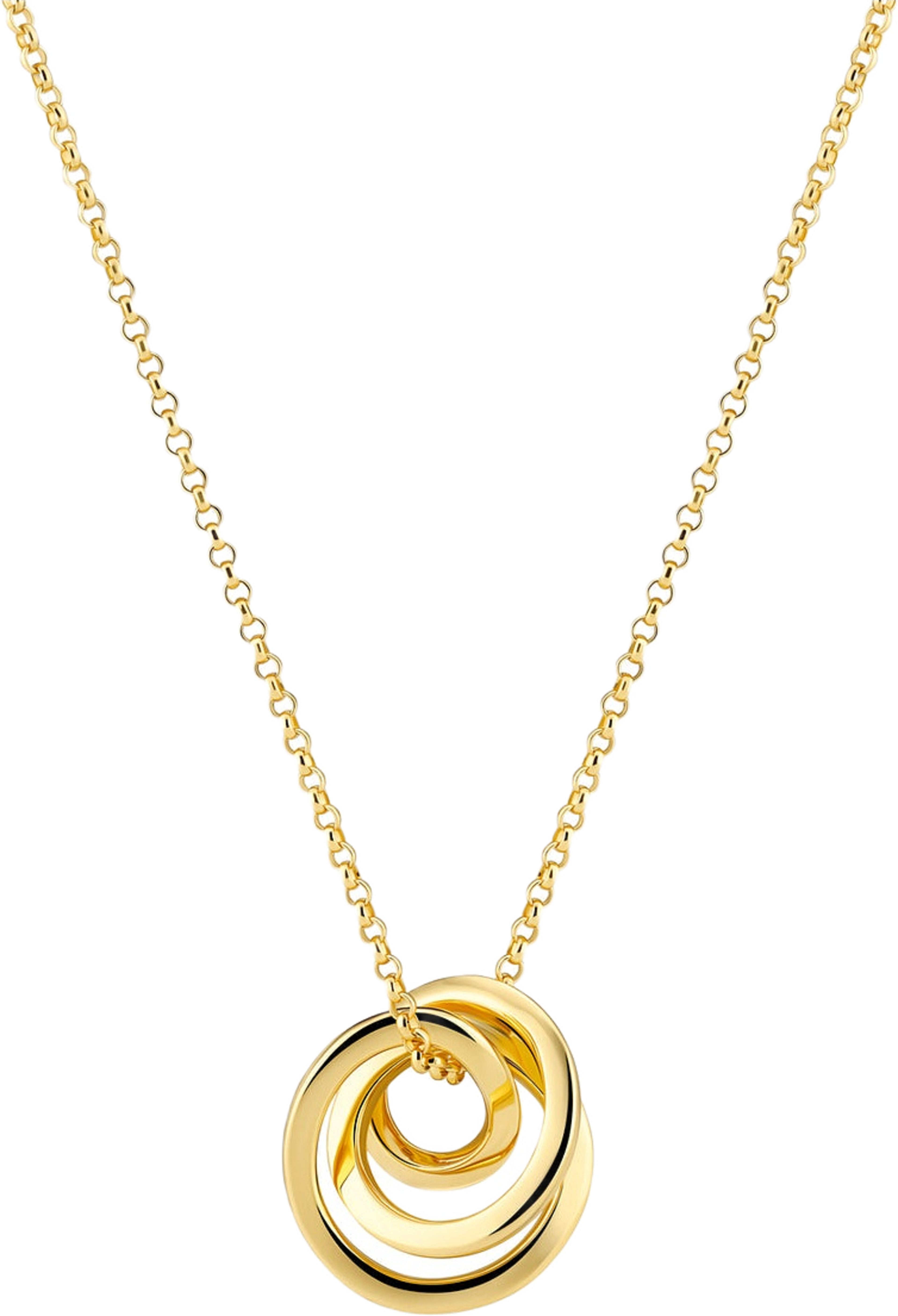 Halsband Spirale Pianura, från Sif Jakobs Jewellery, i färgen gold.