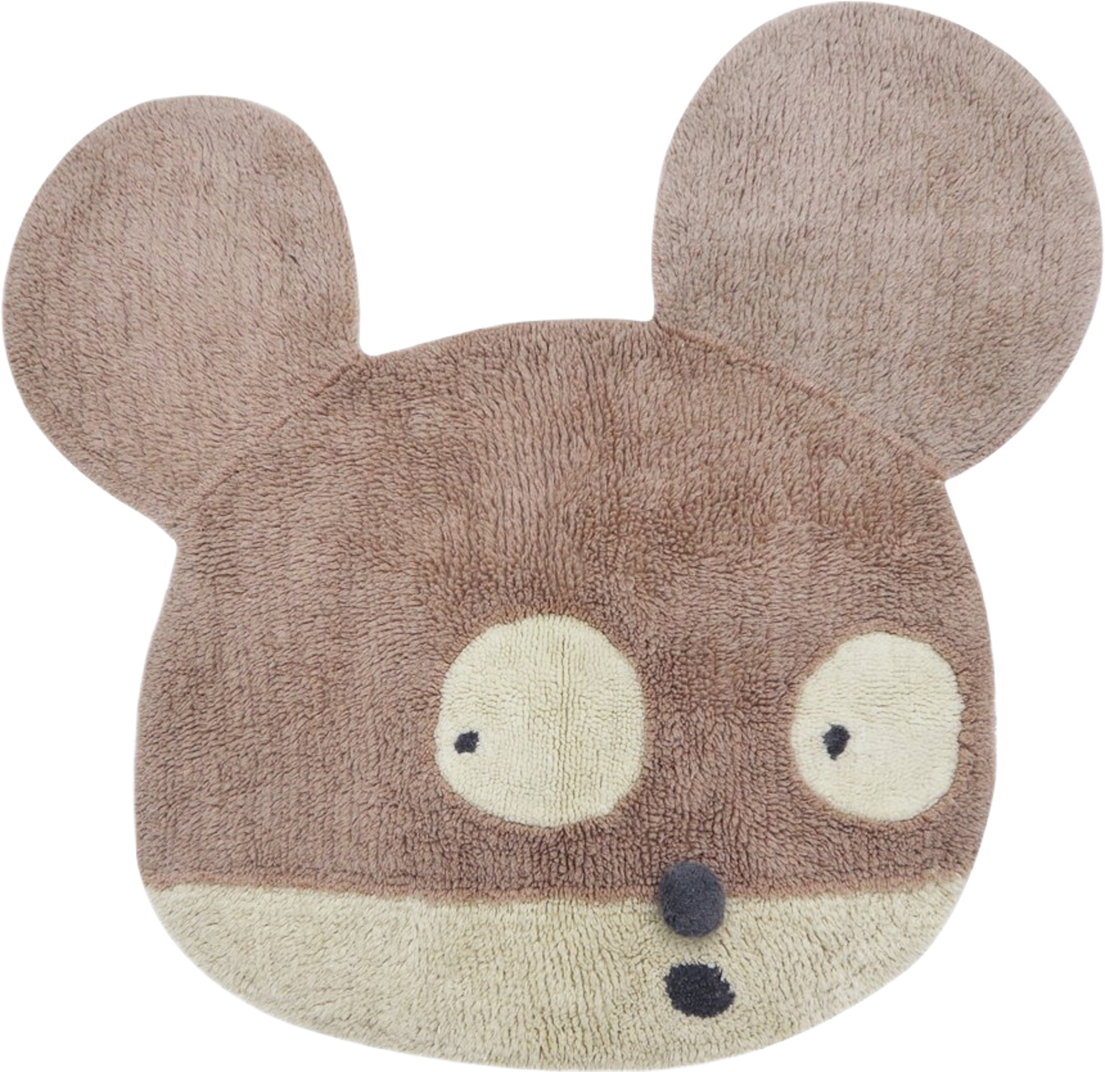 Animerad Tvättbar Ullmatta Woolable Miss Mighty Mouse