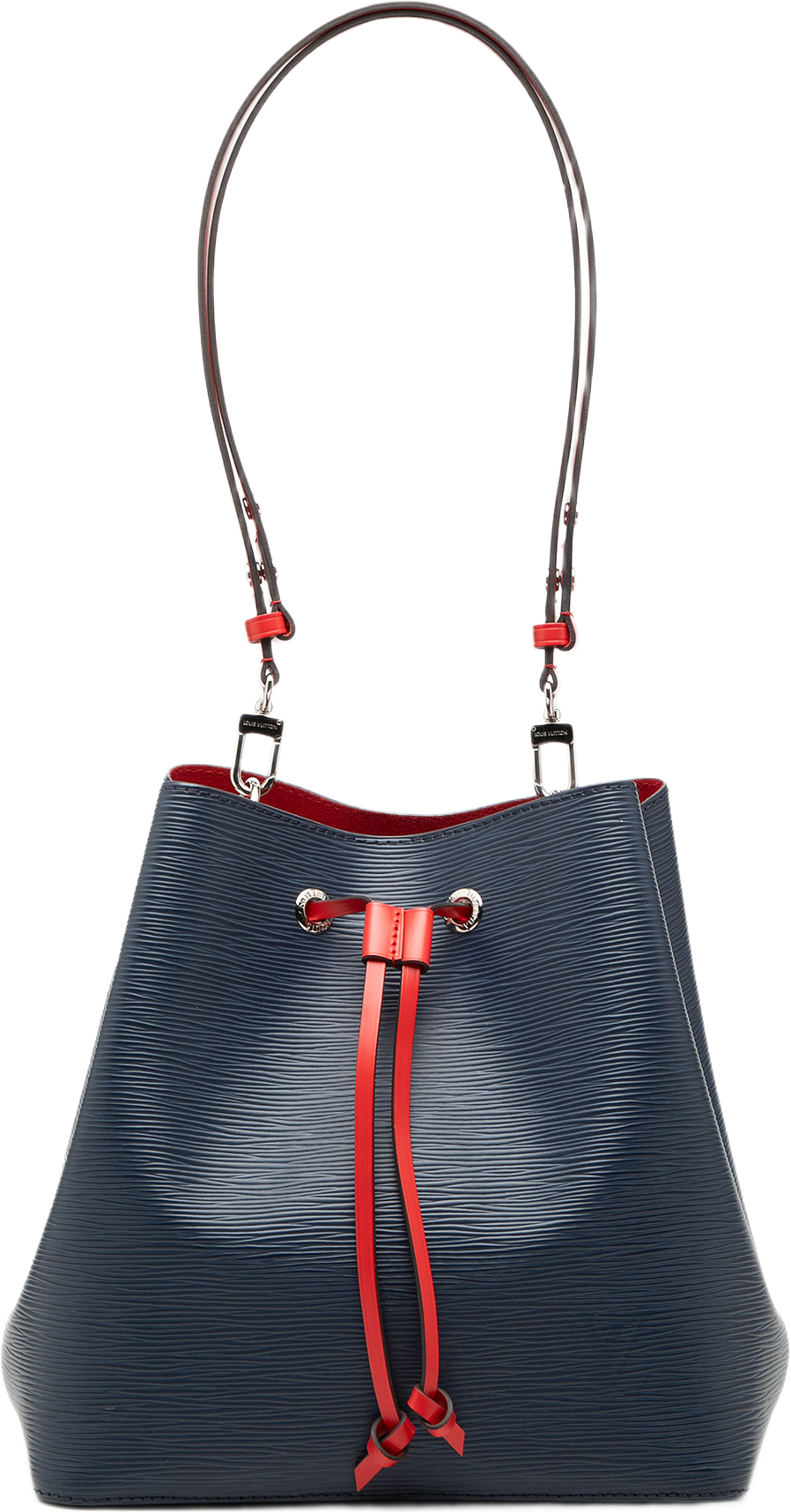 Louis Vuitton Epi Neonoe Mm, från Luxclusif, i färgen blå. Klicka för att öppna bilden i stort format