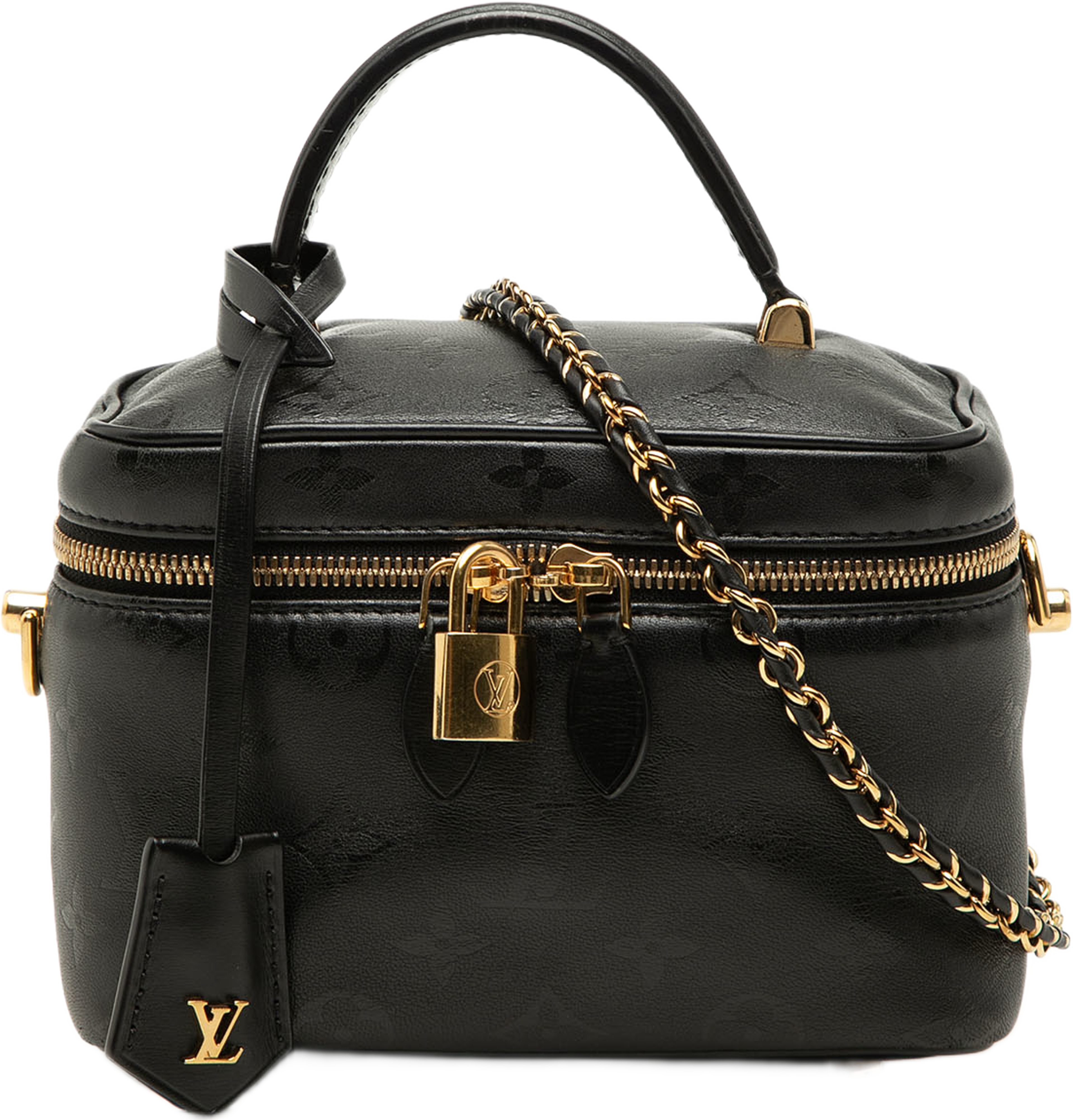 Louis Vuitton Monogram Ink Vanity Pm, från Luxclusif, i färgen svart. Klicka för att öppna bilden i stort format