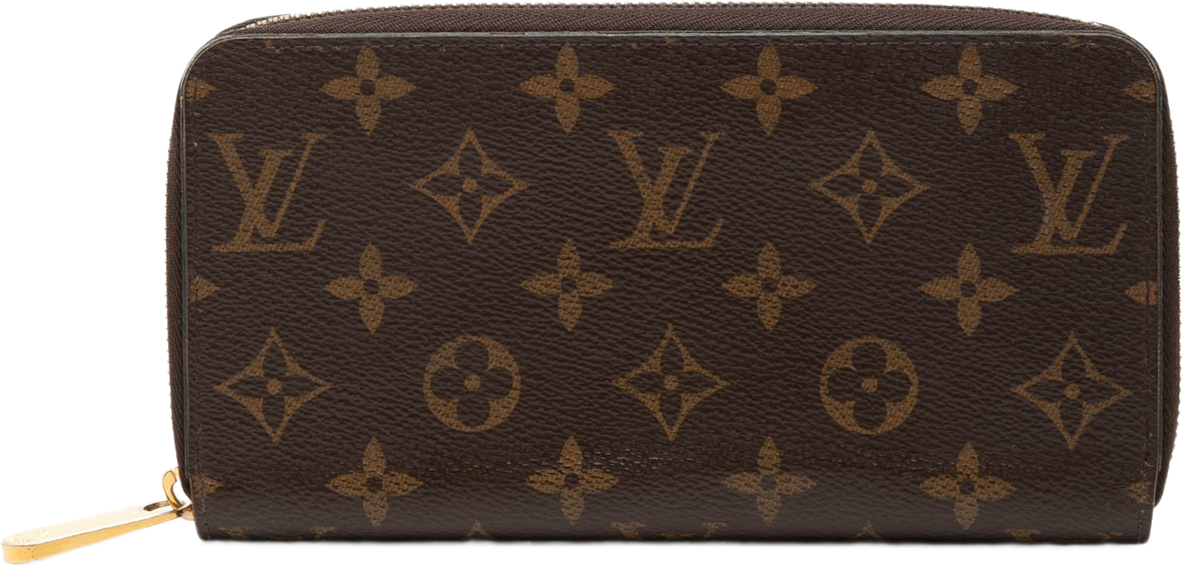 Louis Vuitton Monogram Zippy Long Wallet, från Luxclusif, i färgen brown. Klicka för att öppna bilden i stort format