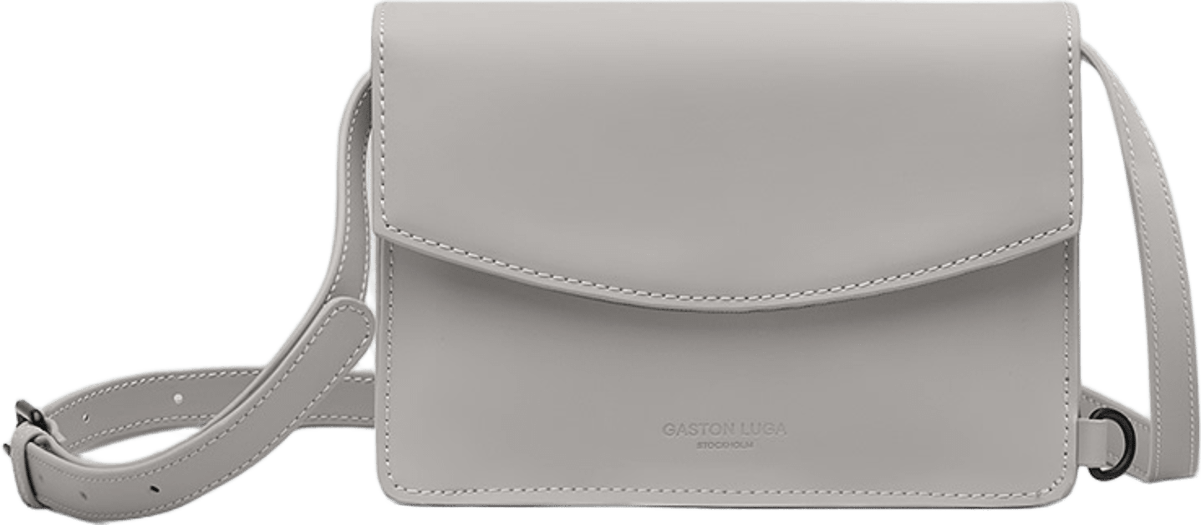 Spläsh Pix Crossbody, från Gaston Luga, i färgen taupe. Klicka för att öppna bilden i stort format