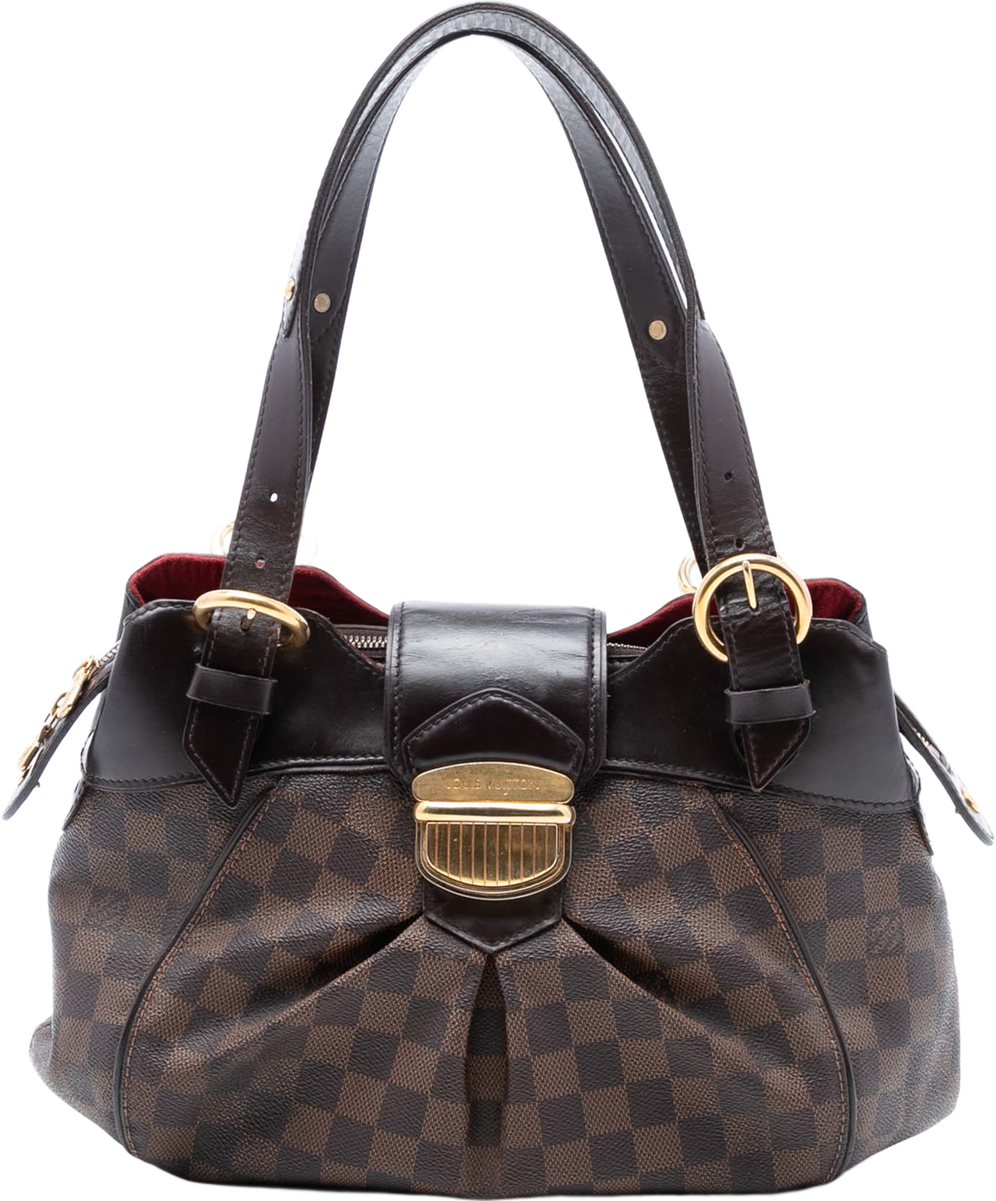 Louis Vuitton Damier Ebene Sistina Pm, från Luxclusif, i färgen brown. Klicka för att öppna bilden i stort format