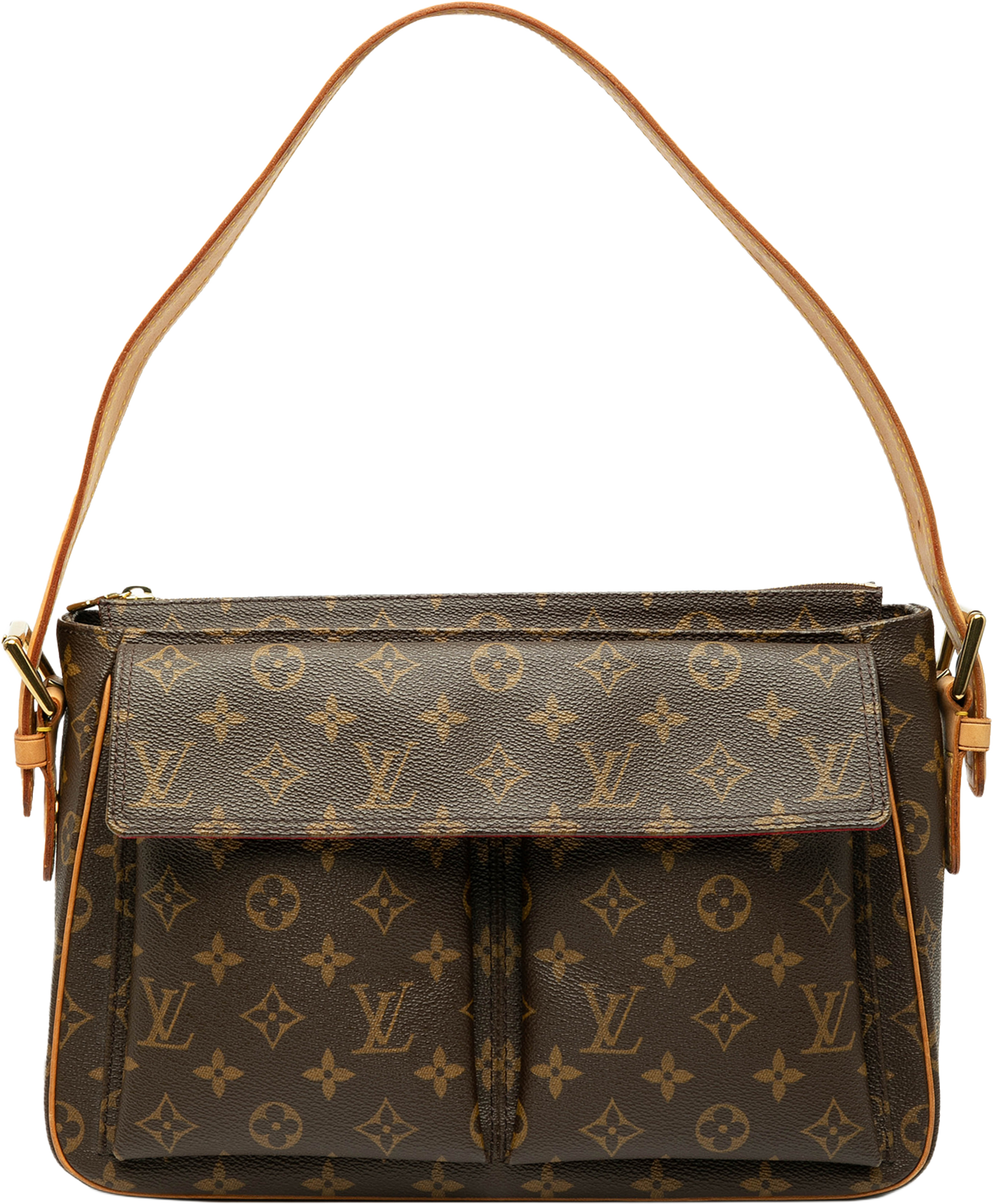Louis Vuitton Monogram Viva Cite Gm, från Luxclusif, i färgen brown. Klicka för att öppna bilden i stort format