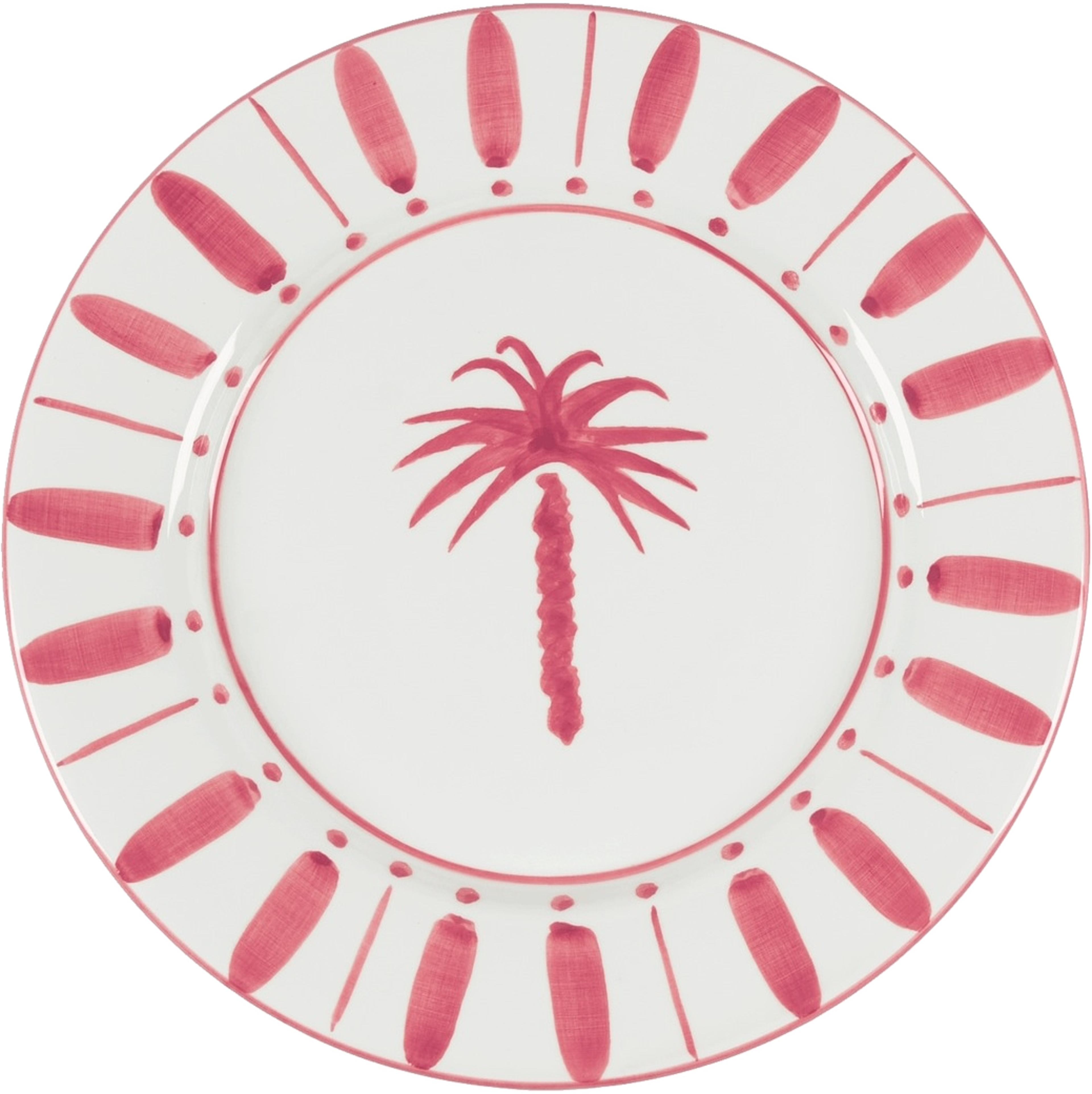 Cannes Tallrik - 28 Cm, från Pick A Poppy, i färgen dark pink. Klicka för att öppna bilden i stort format