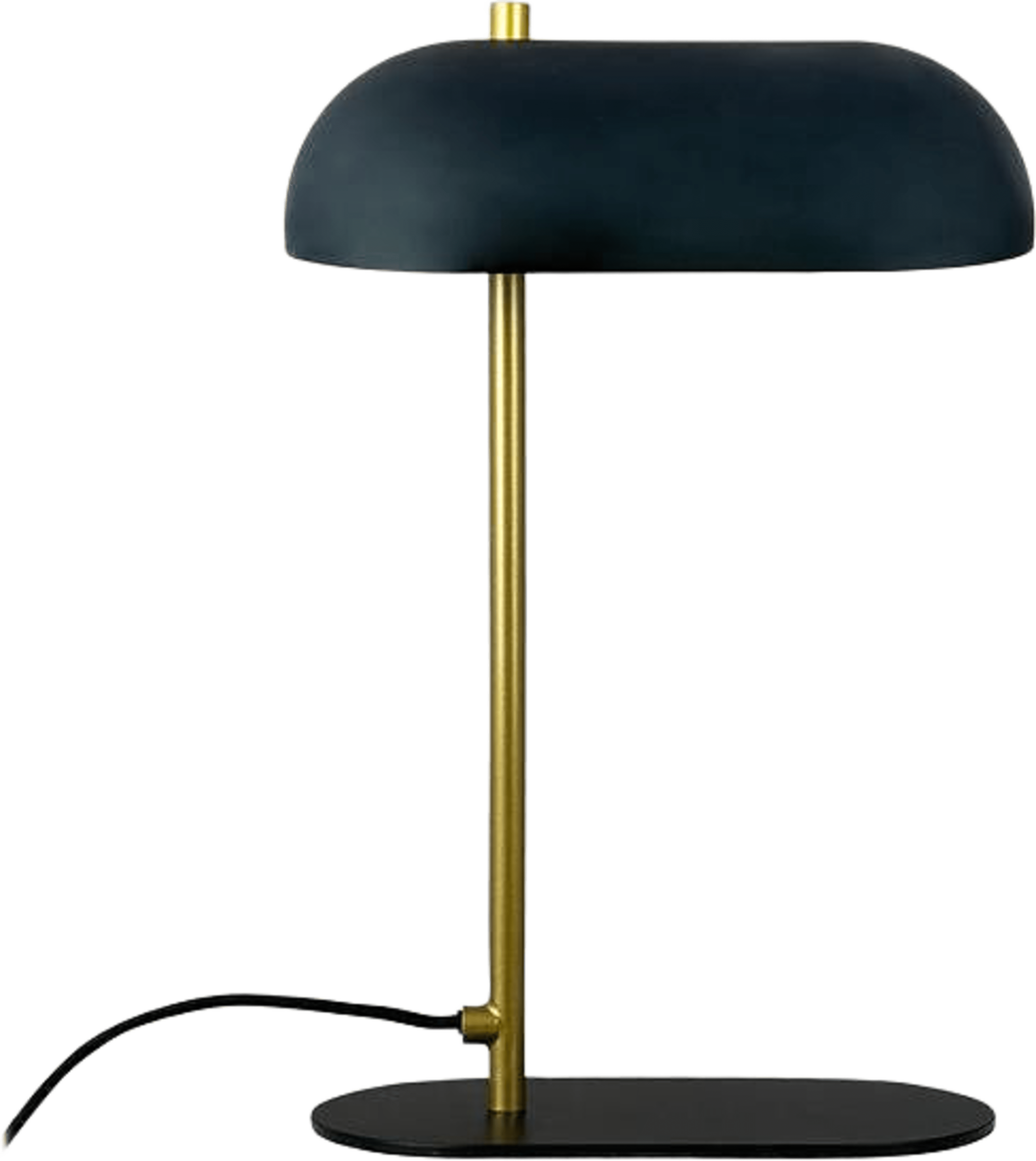 Arch Mini Table Lamp, från Dyberg Larsen, i färgen black/ brass. Klicka för att öppna bilden i stort format