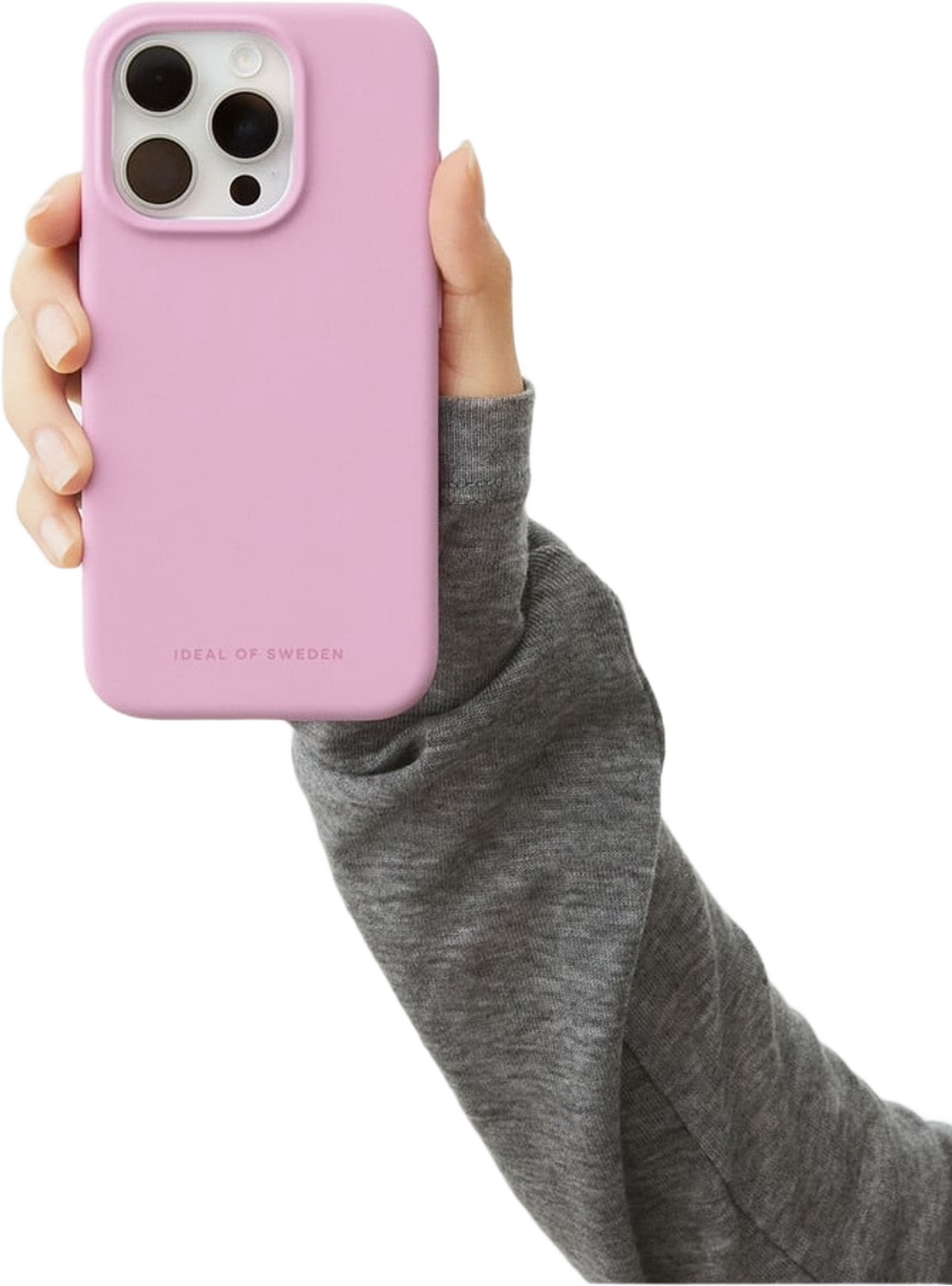 Silicone Case Magsafe Iphone, från Ideal Of Sweden, i färgen pink. Klicka för att öppna bilden i stort format