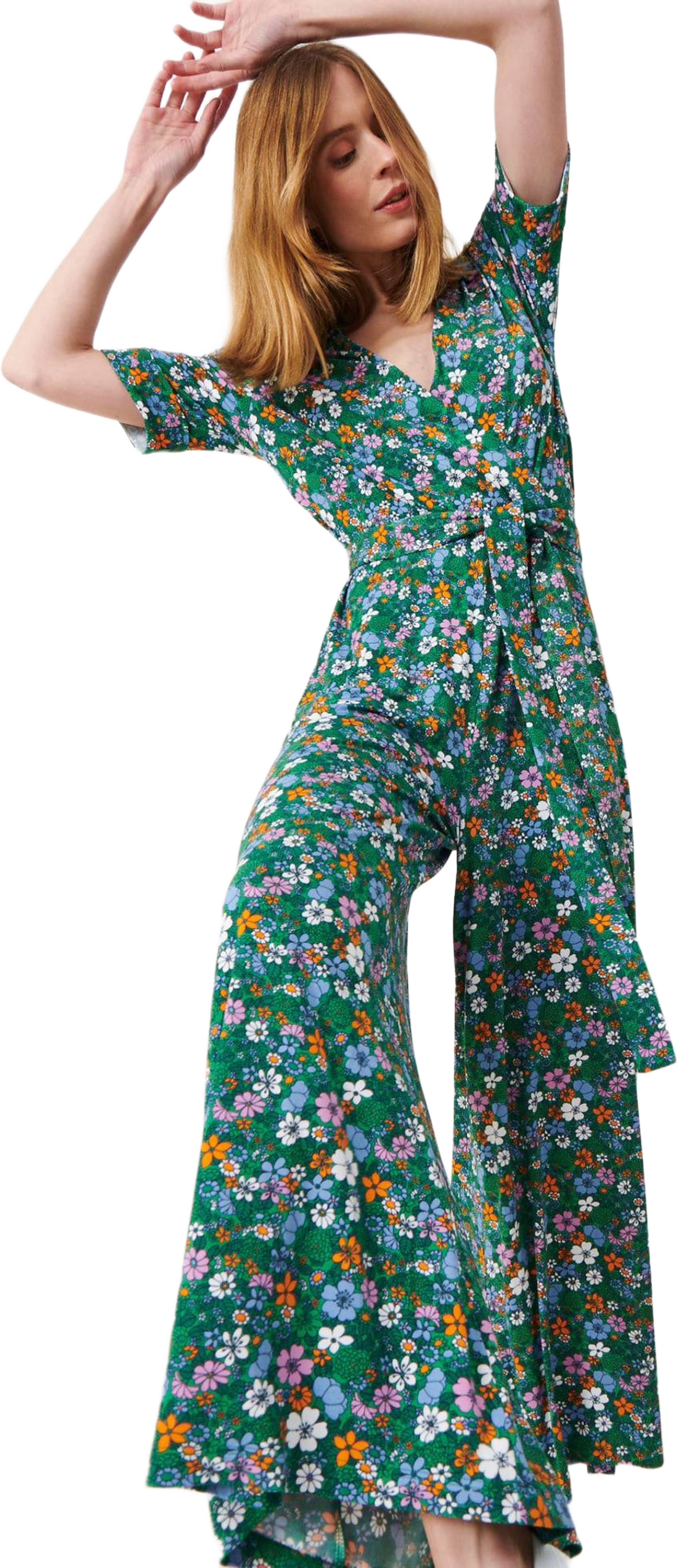 Katrina Jumpsuit, från Jumperfabriken, i färgen green. Klicka för att öppna bilden i stort format