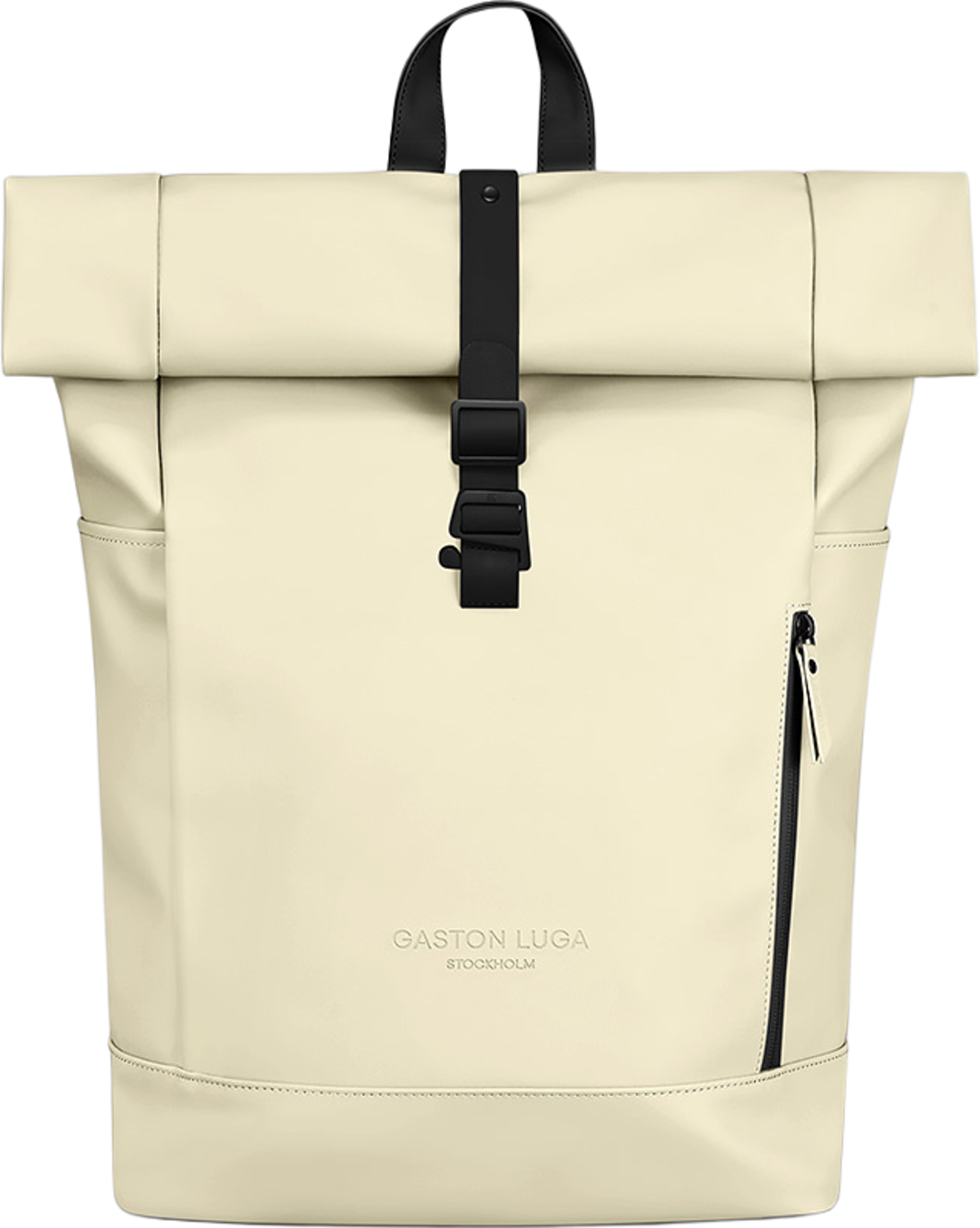 Spläsh Rolltop Backpack - 16", från Gaston Luga, i färgen lemonade. Klicka för att öppna bilden i stort format