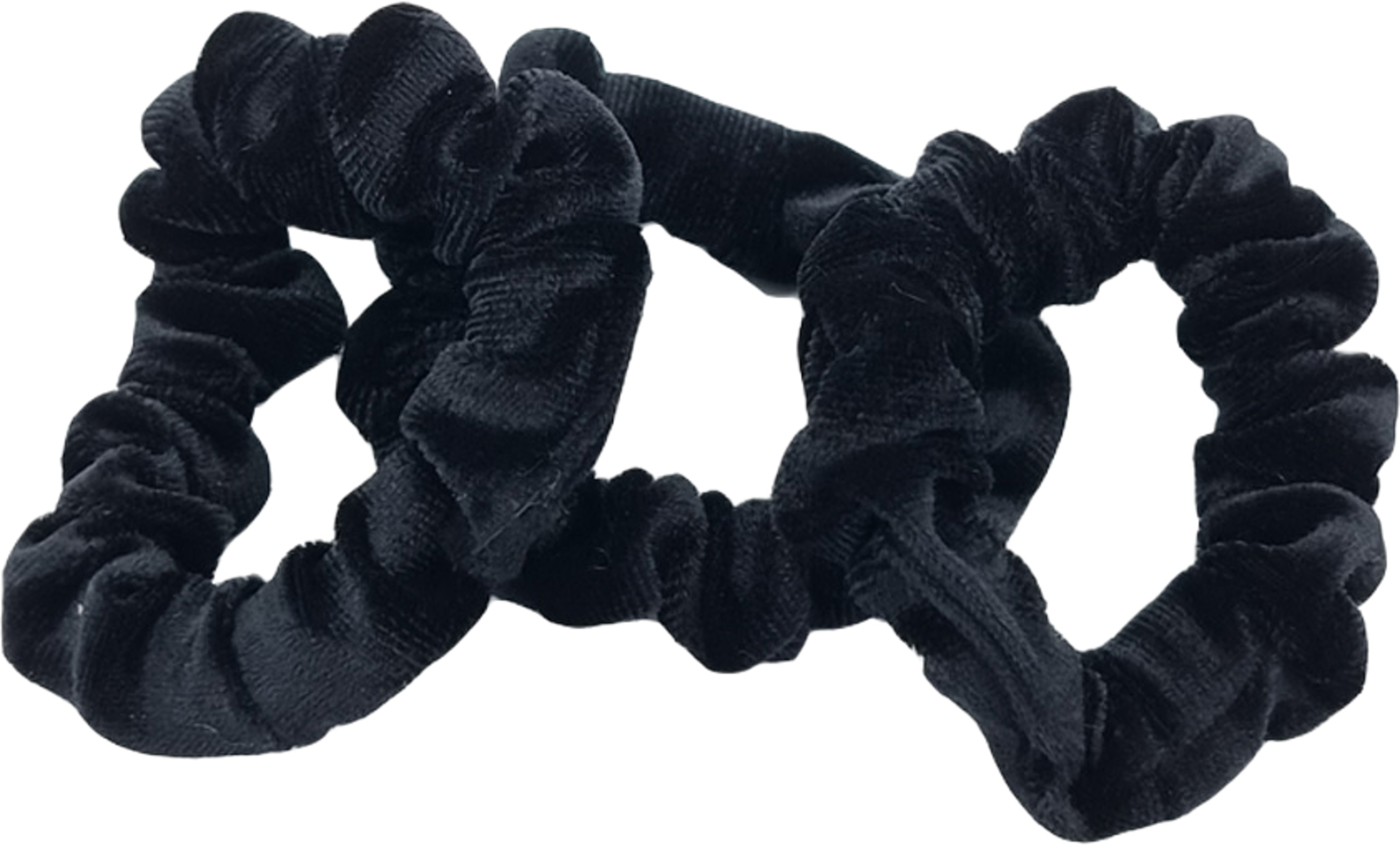 3-pack Mini Sammets-scrunchies