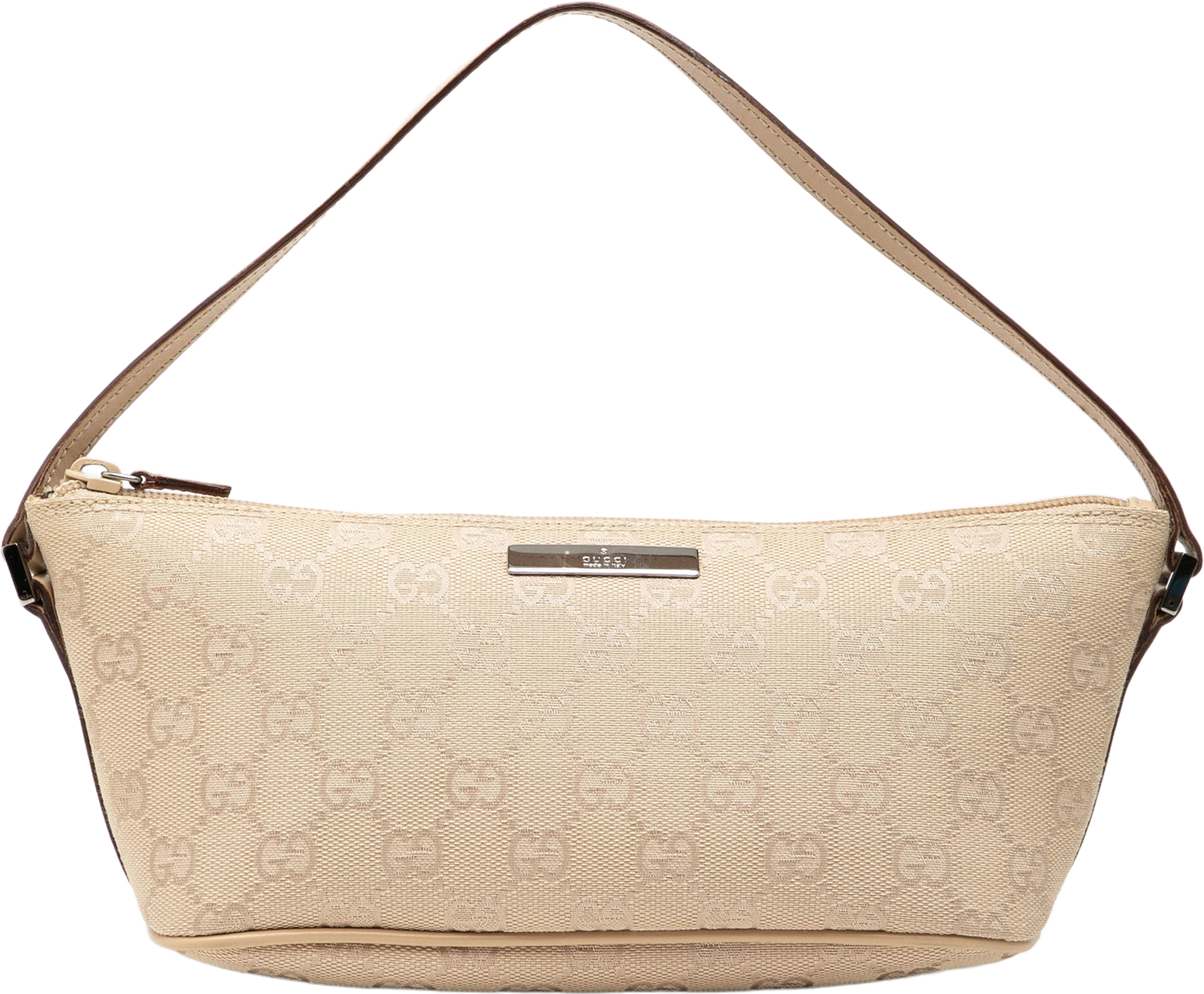 Gucci Gg Canvas Boat, från Luxclusif, i färgen beige. Klicka för att öppna bilden i stort format