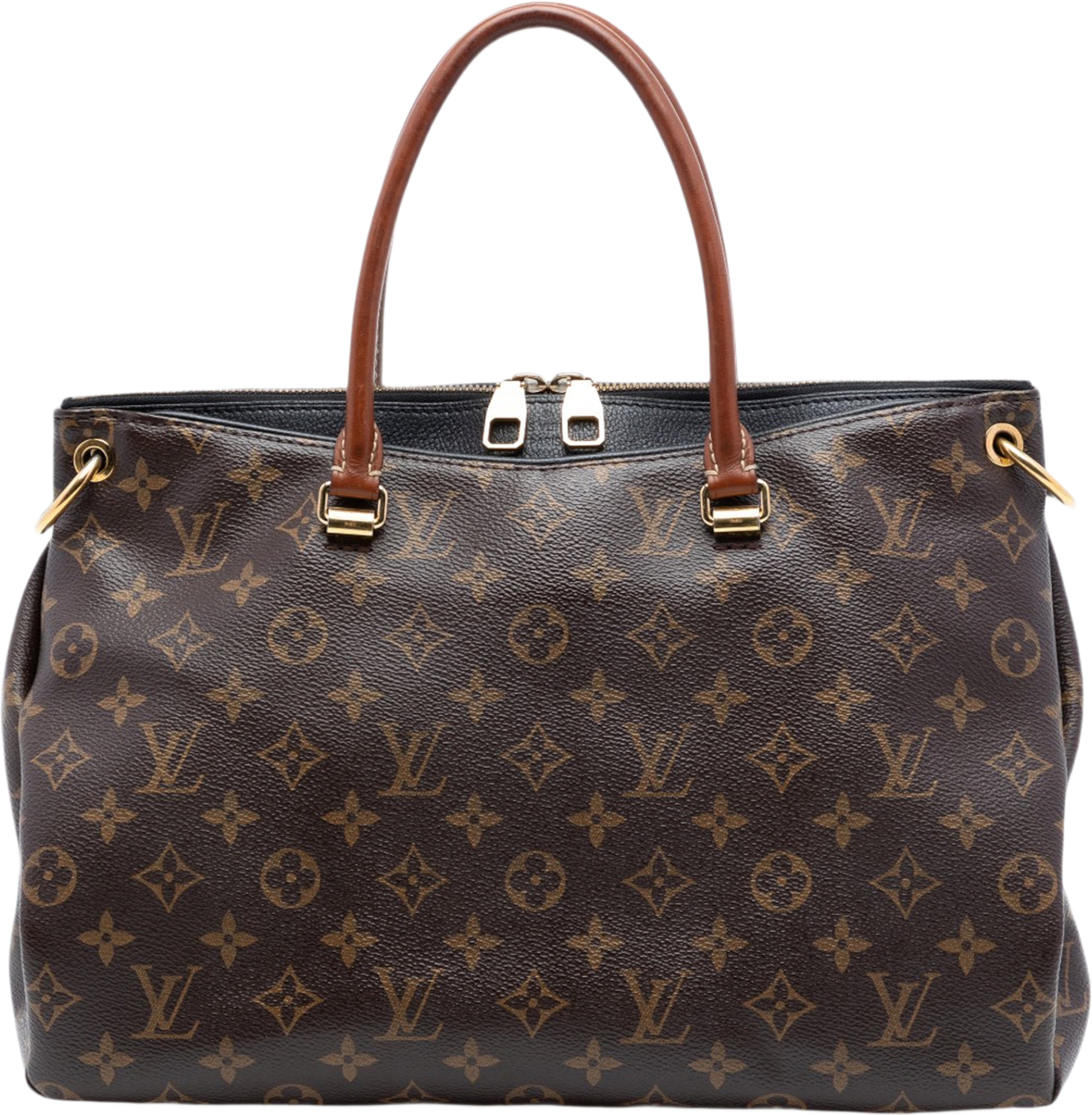 Louis Vuitton Monogram Pallas Mm, från Luxclusif, i färgen brown. Klicka för att öppna bilden i stort format