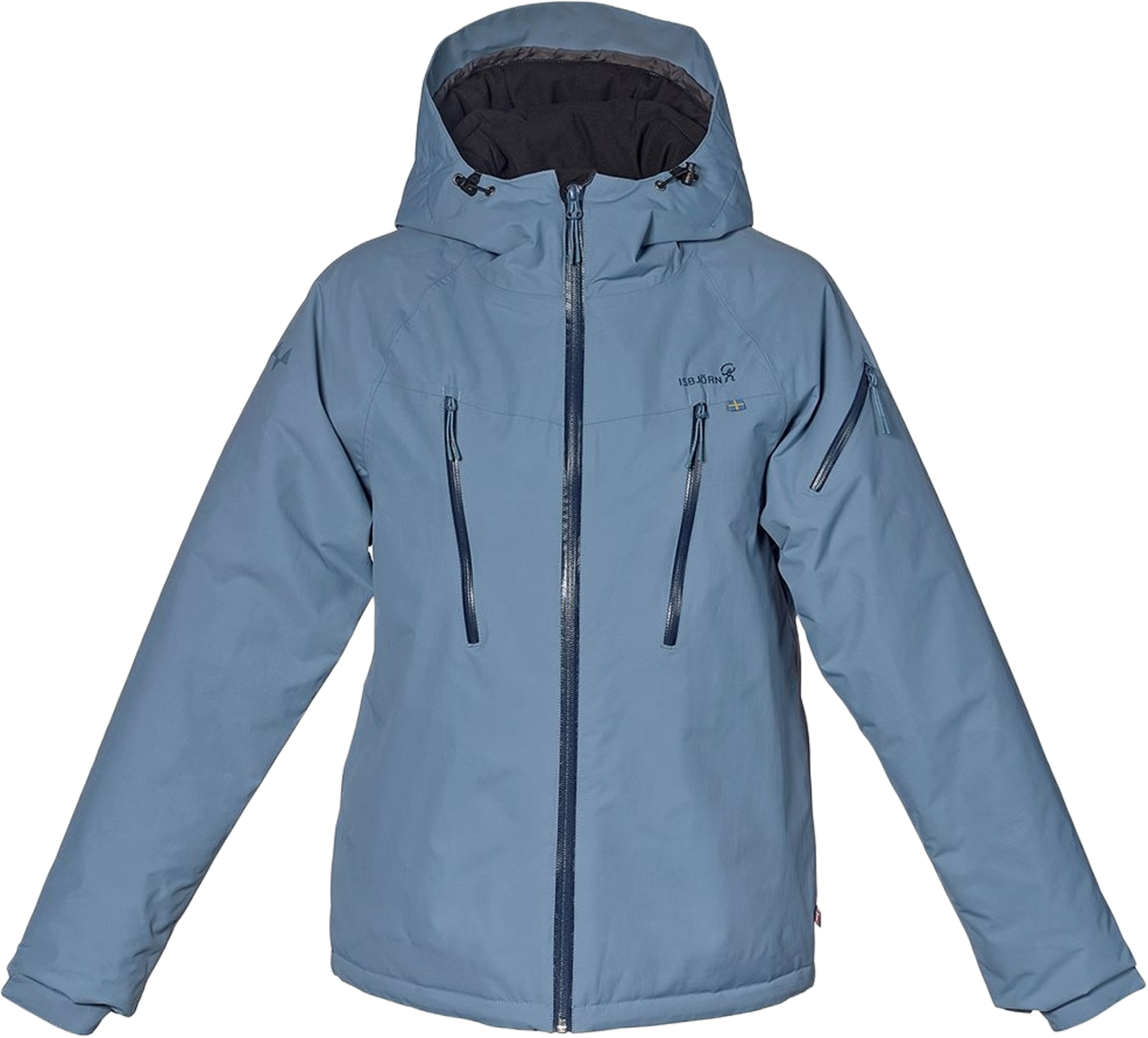 Carving Vinterjacka, från ISBJÖRN of Sweden, i färgen lagoon. Klicka för att öppna bilden i stort format