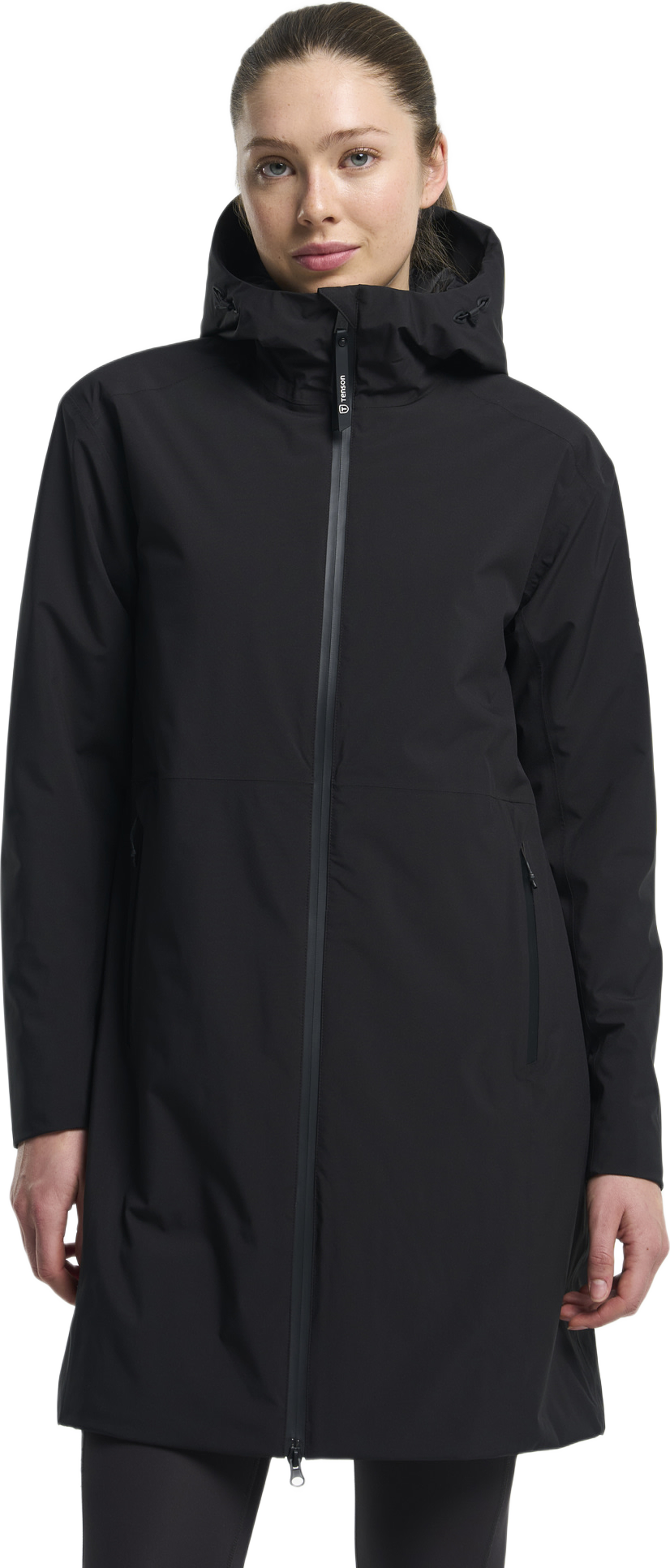 Transit Jacket Women, från Tenson, i färgen svart. Klicka för att öppna bilden i stort format