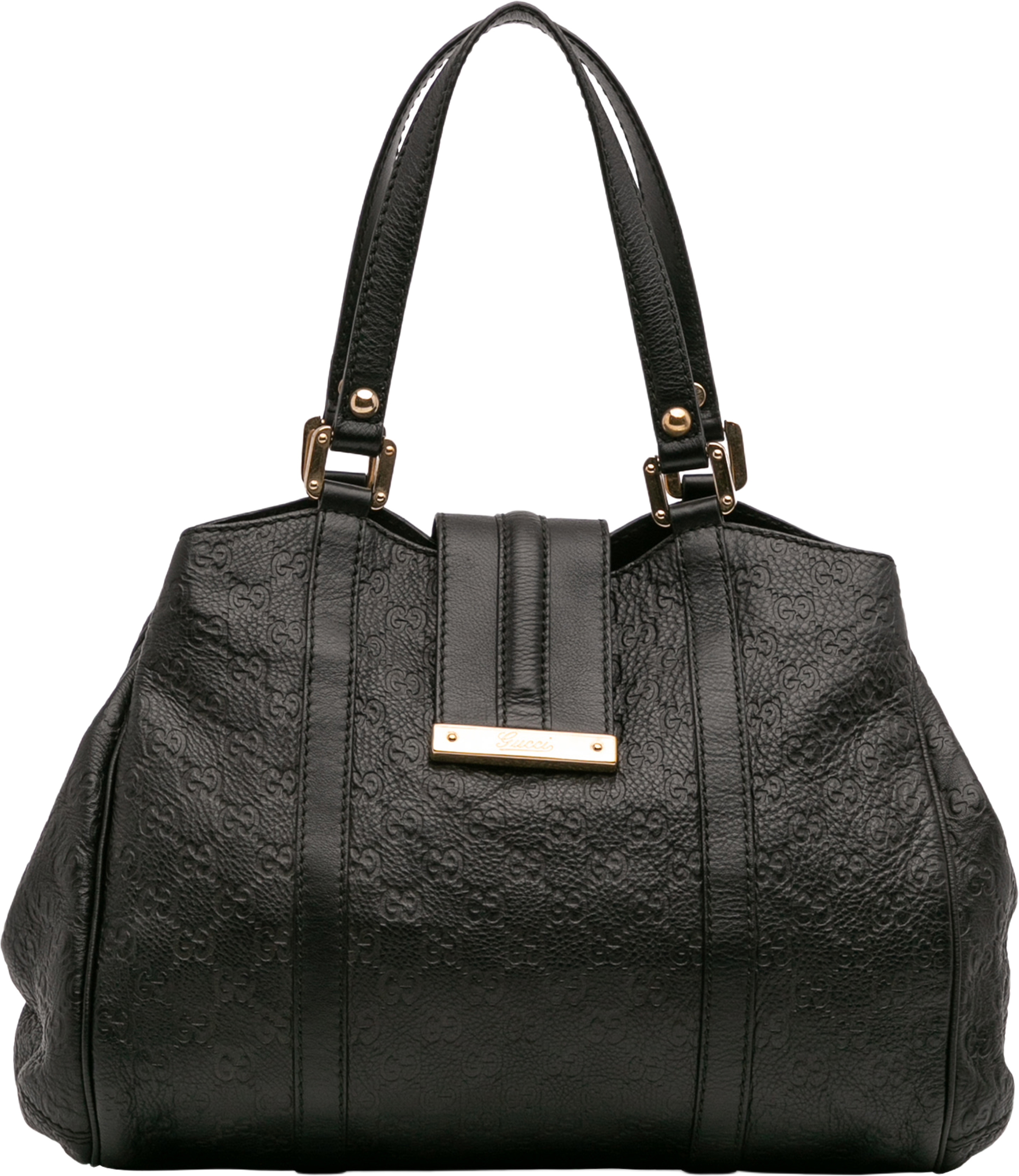 Gucci Guccissima New Ladies Tote, från Luxclusif, i färgen black. Klicka för att öppna bilden i stort format