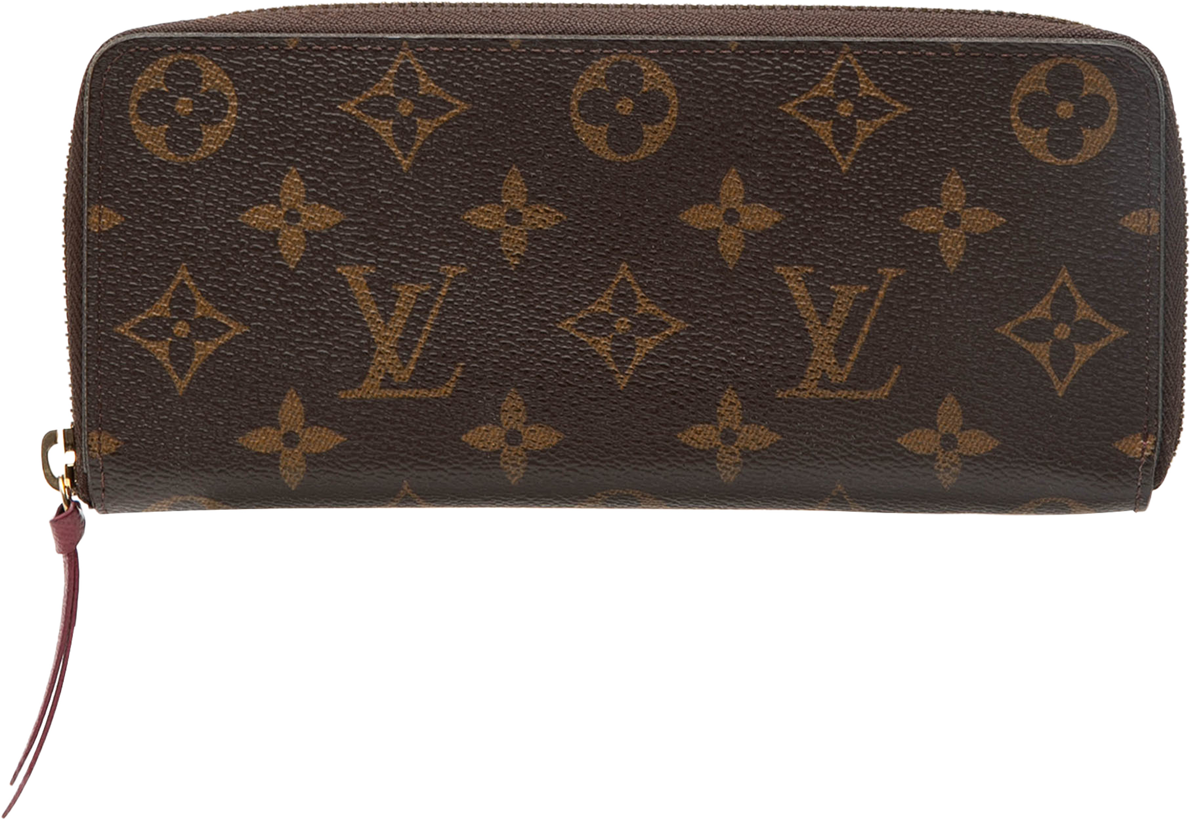Louis Vuitton Monogram Clemence Wallet, från Luxclusif, i färgen brown. Klicka för att öppna bilden i stort format