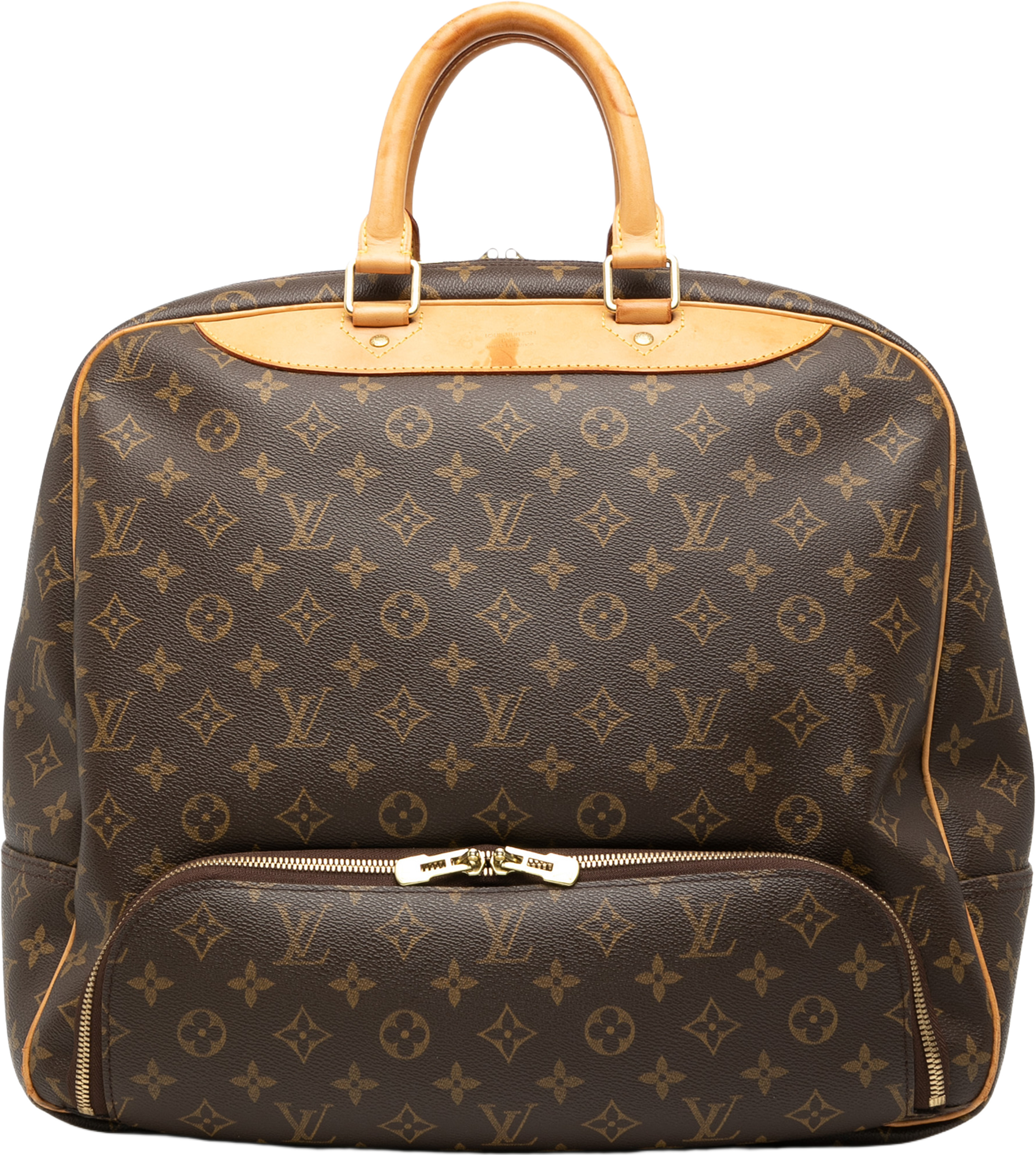 Louis Vuitton Monogram Evasion, från Luxclusif, i färgen brown. Klicka för att öppna bilden i stort format