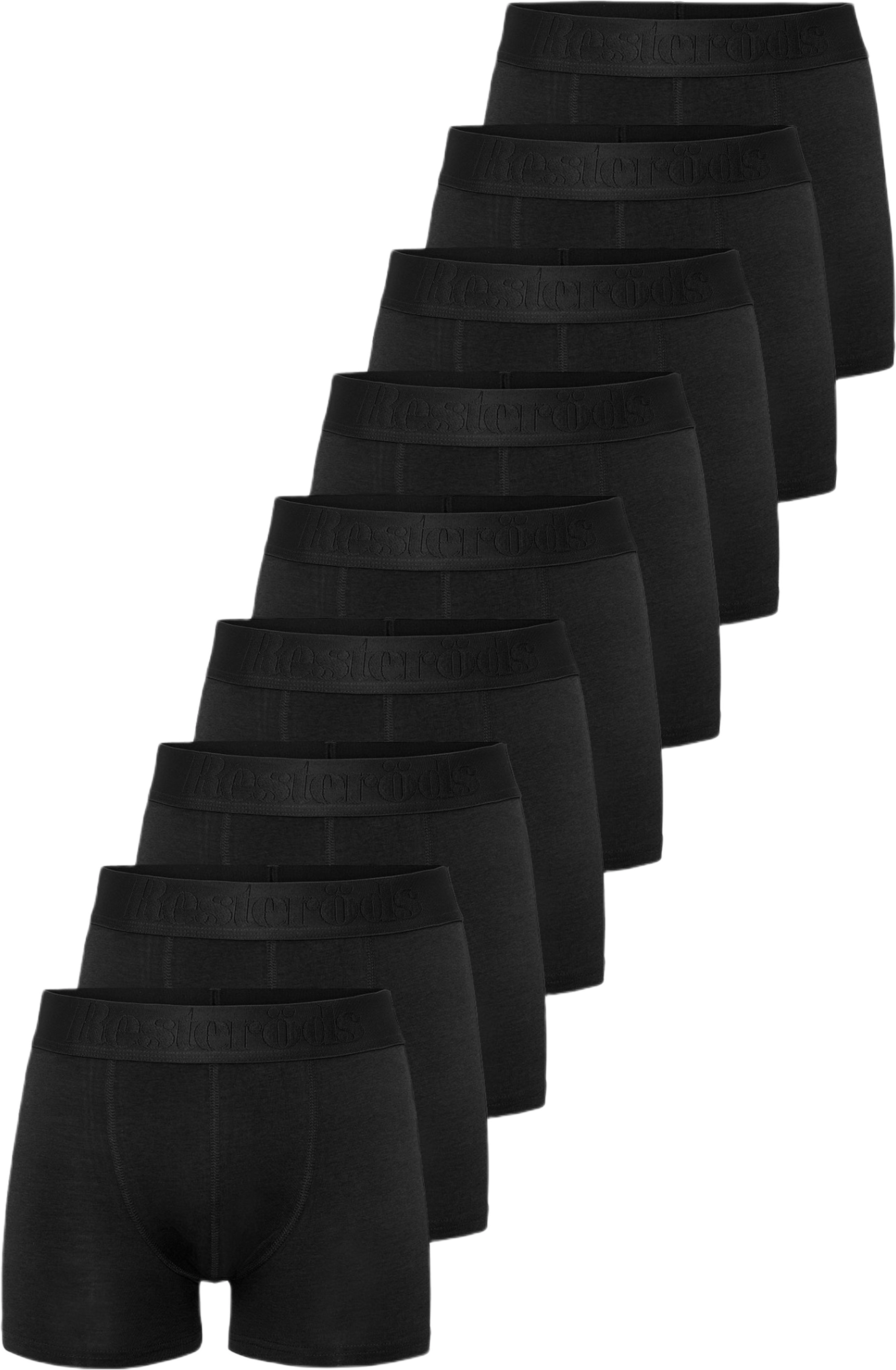 Bambu, Boxer "gunnar", 9-pack, Svart