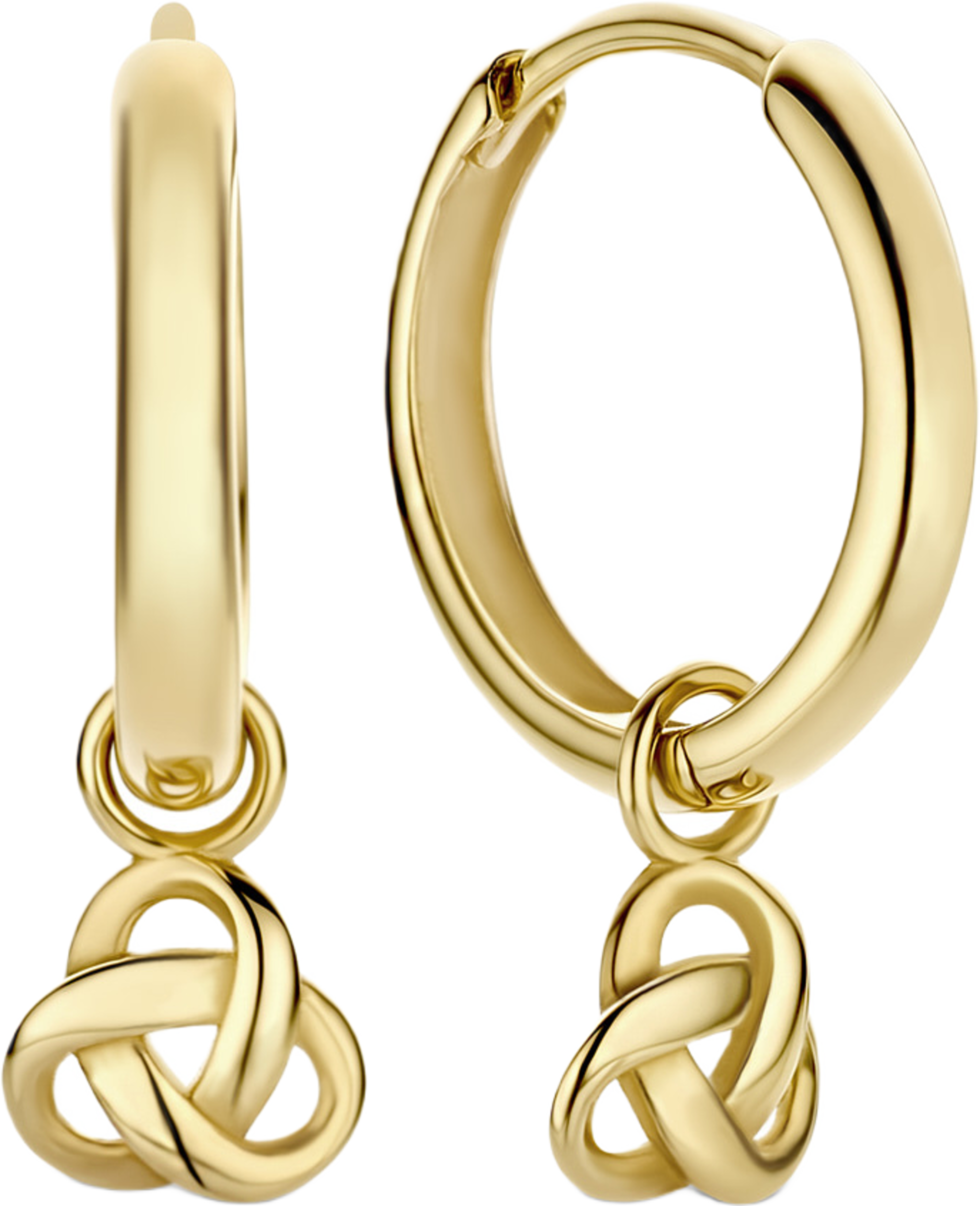 Rivoli 14 Karat Guld Creoler