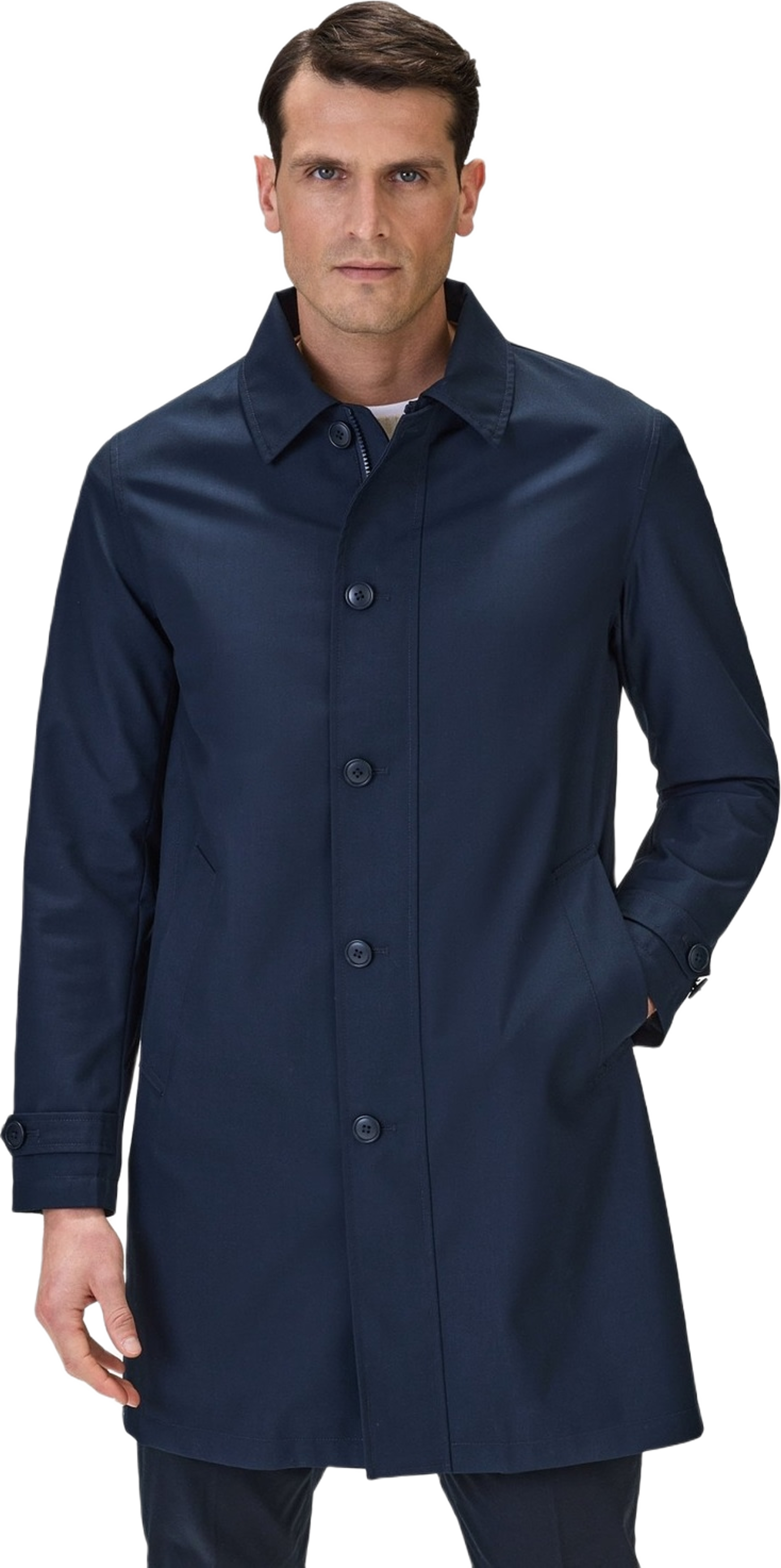 Solid Car Coat