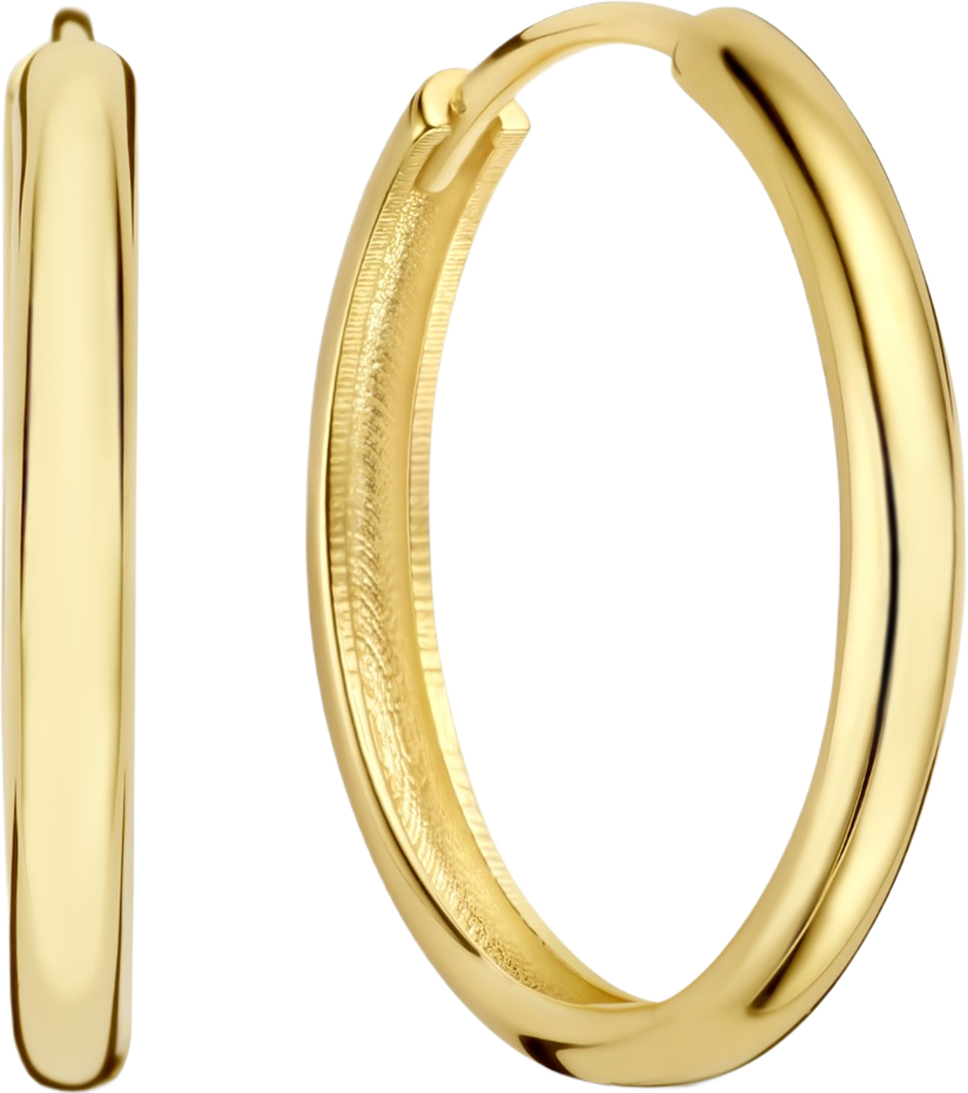 Rivoli 14 Karat Guld Creoler