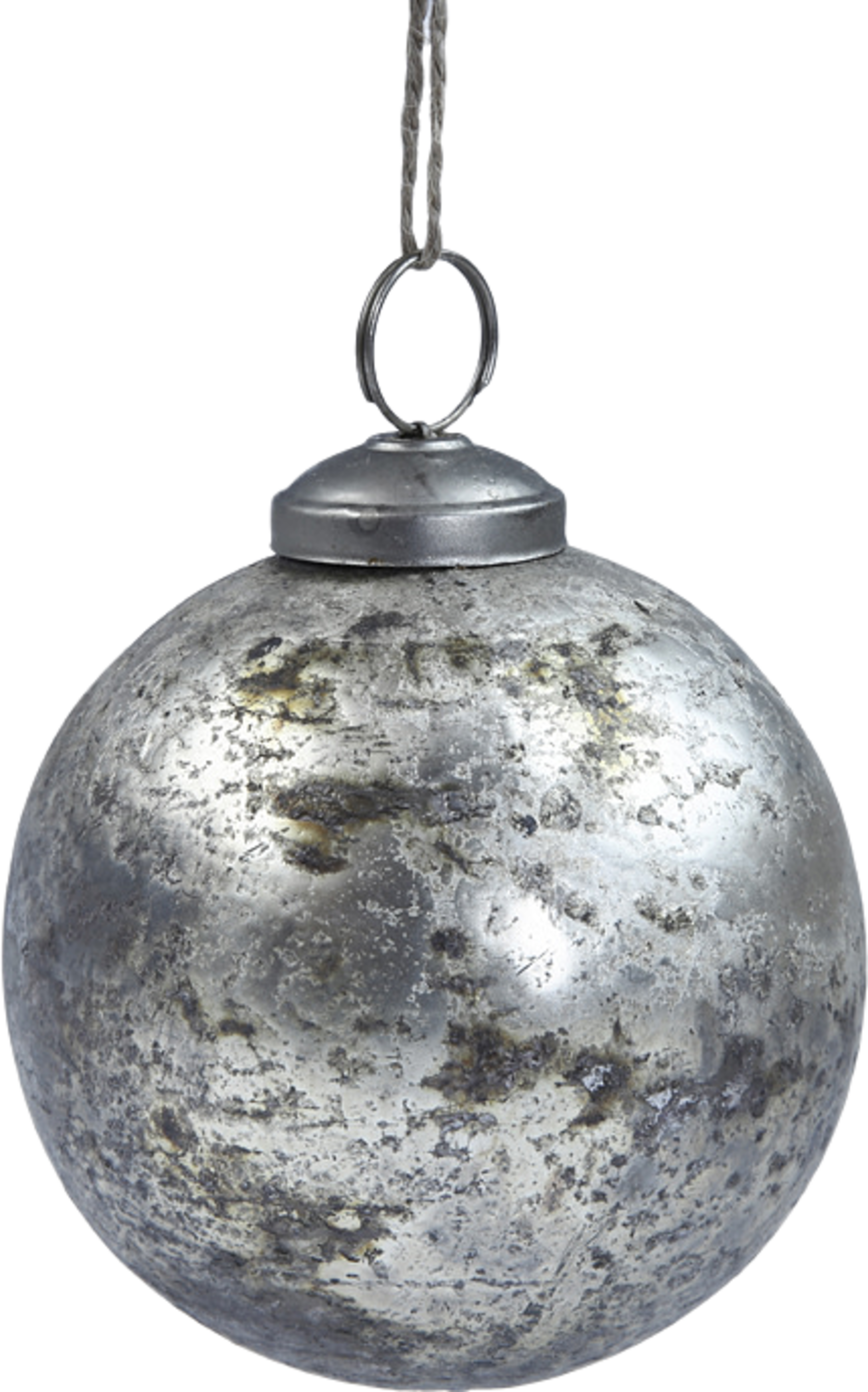 Julgranskulor Lux - 6-pack, från by Benson, i färgen silver. Klicka för att öppna bilden i stort format