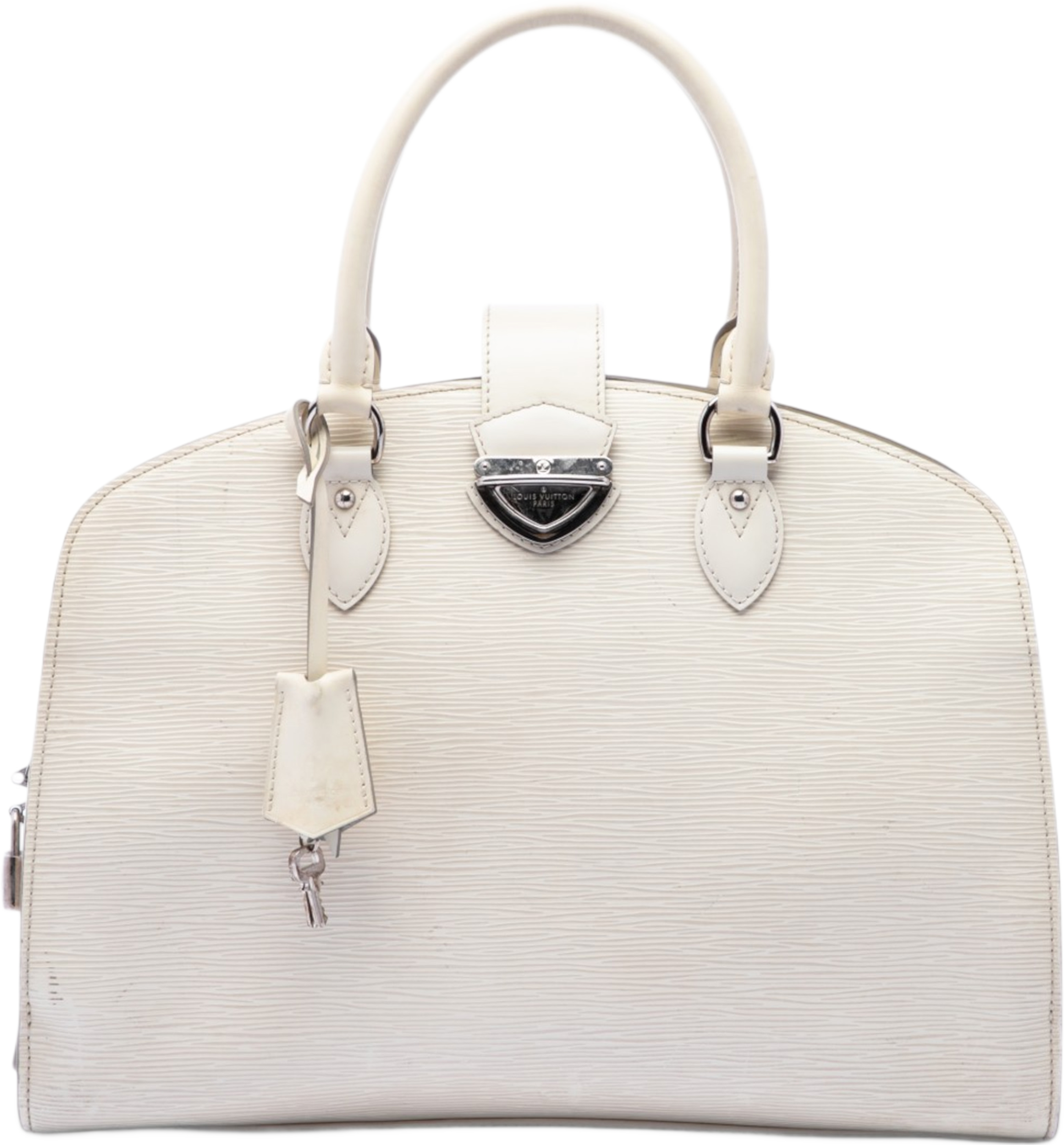 Louis Vuitton Epi Pont Neuf Gm, från Luxclusif, i färgen white. Klicka för att öppna bilden i stort format