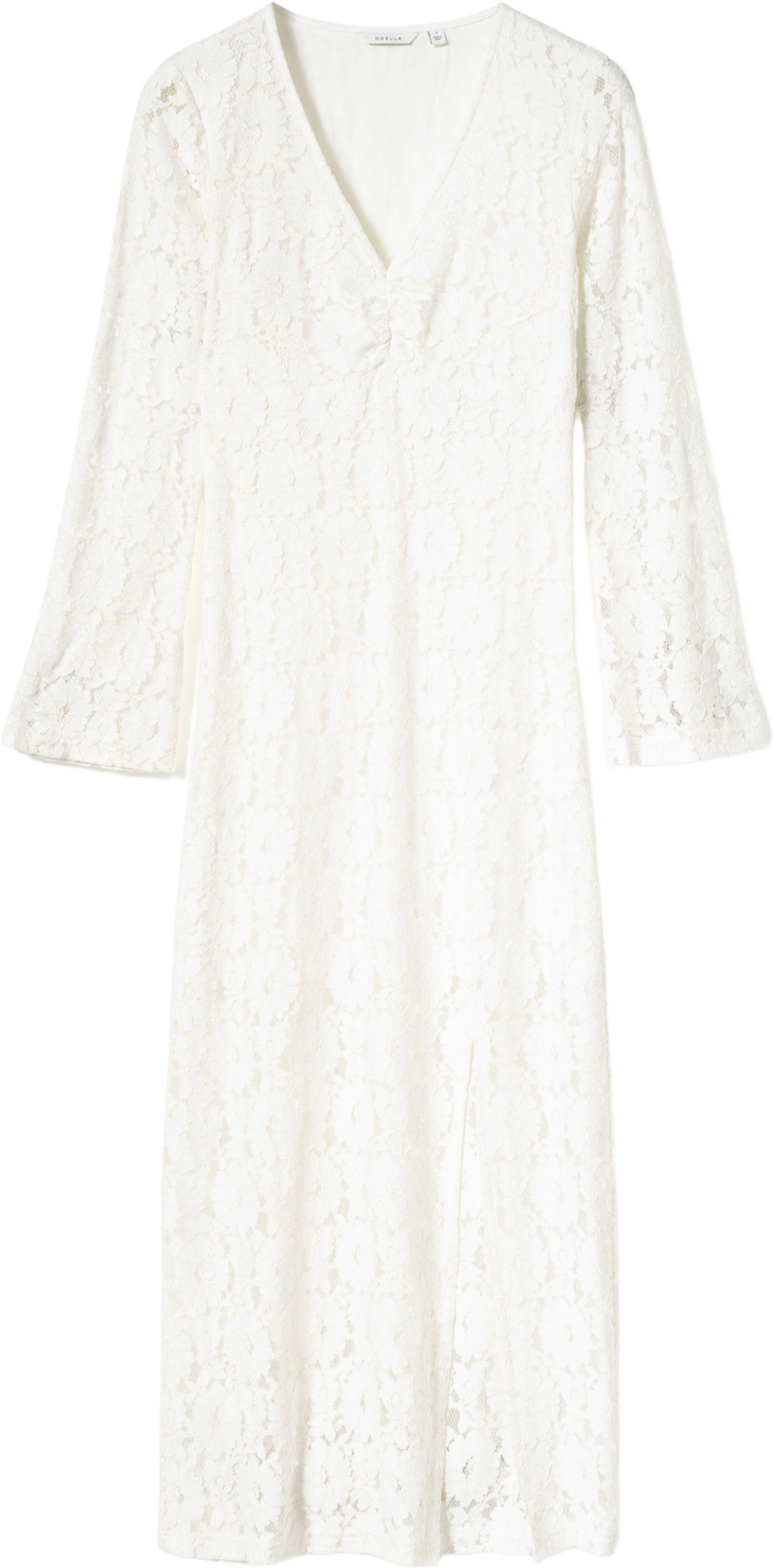 N-kameyella Dress - Ivory, från Noella, i färgen ivory. Klicka för att öppna bilden i stort format