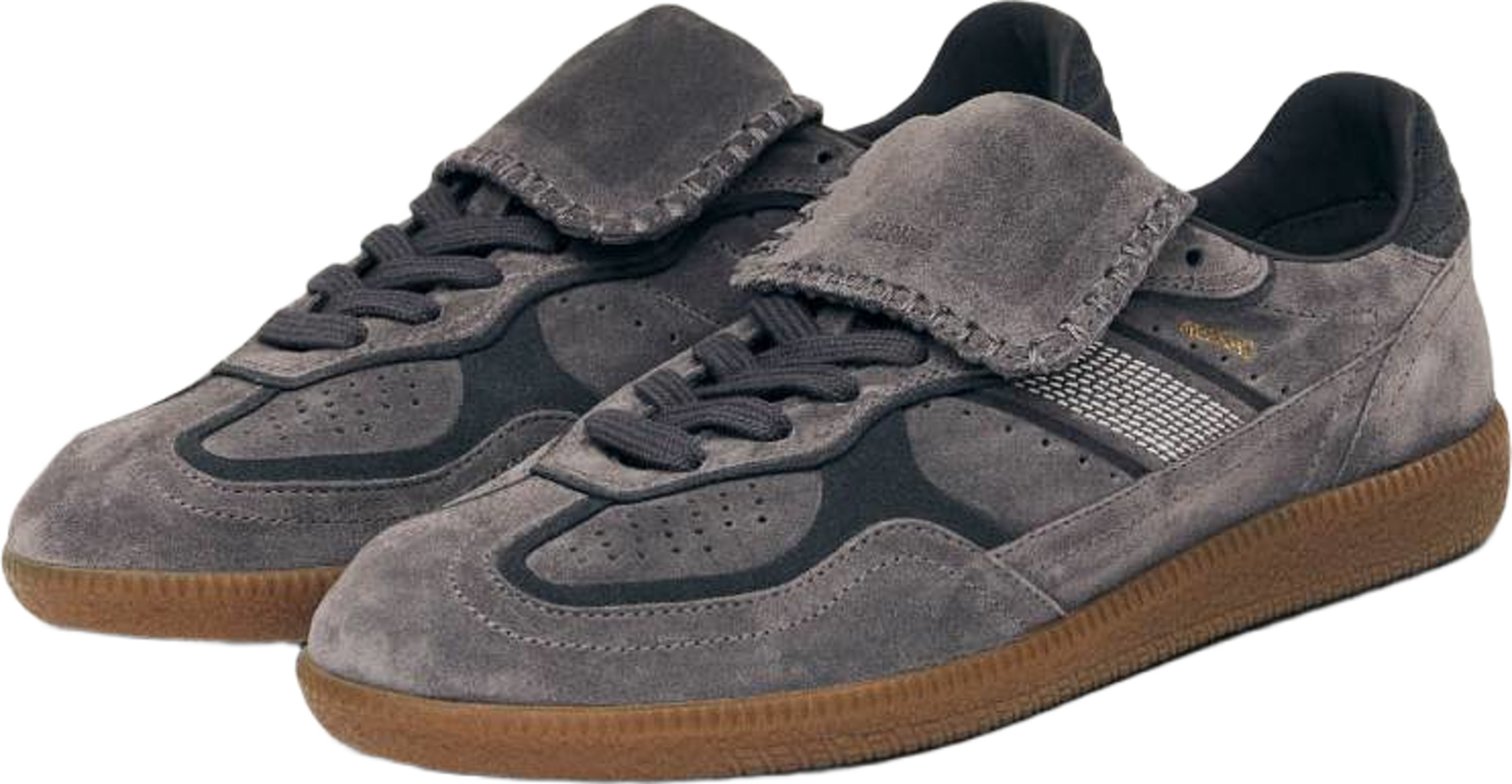 Tb.490 Club Suede Dark Grey Leather Sneakers, från Alohas, i färgen dark grey. Klicka för att öppna bilden i stort format