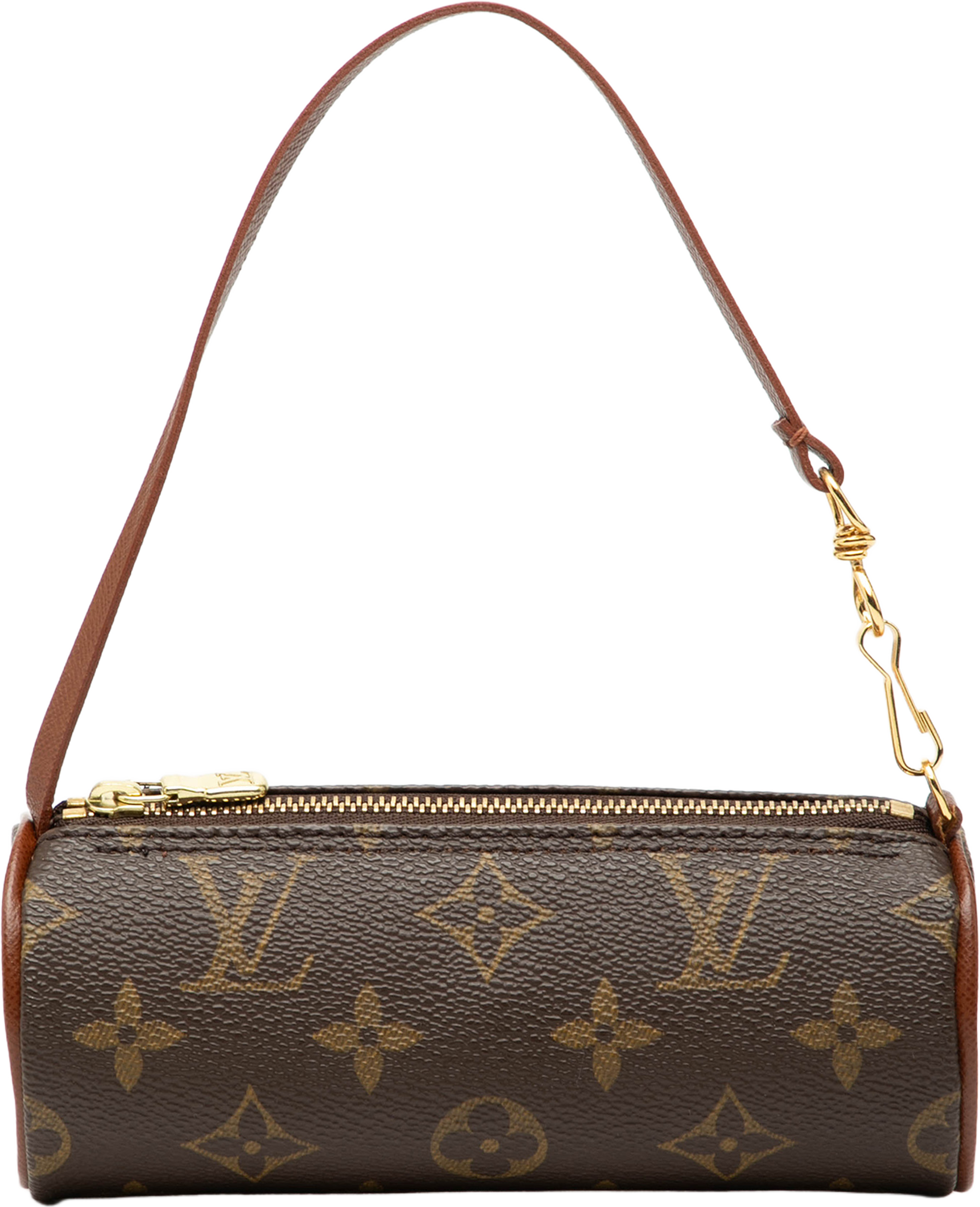 Louis Vuitton Monogram Papillon Pochette, från Luxclusif, i färgen brown. Klicka för att öppna bilden i stort format