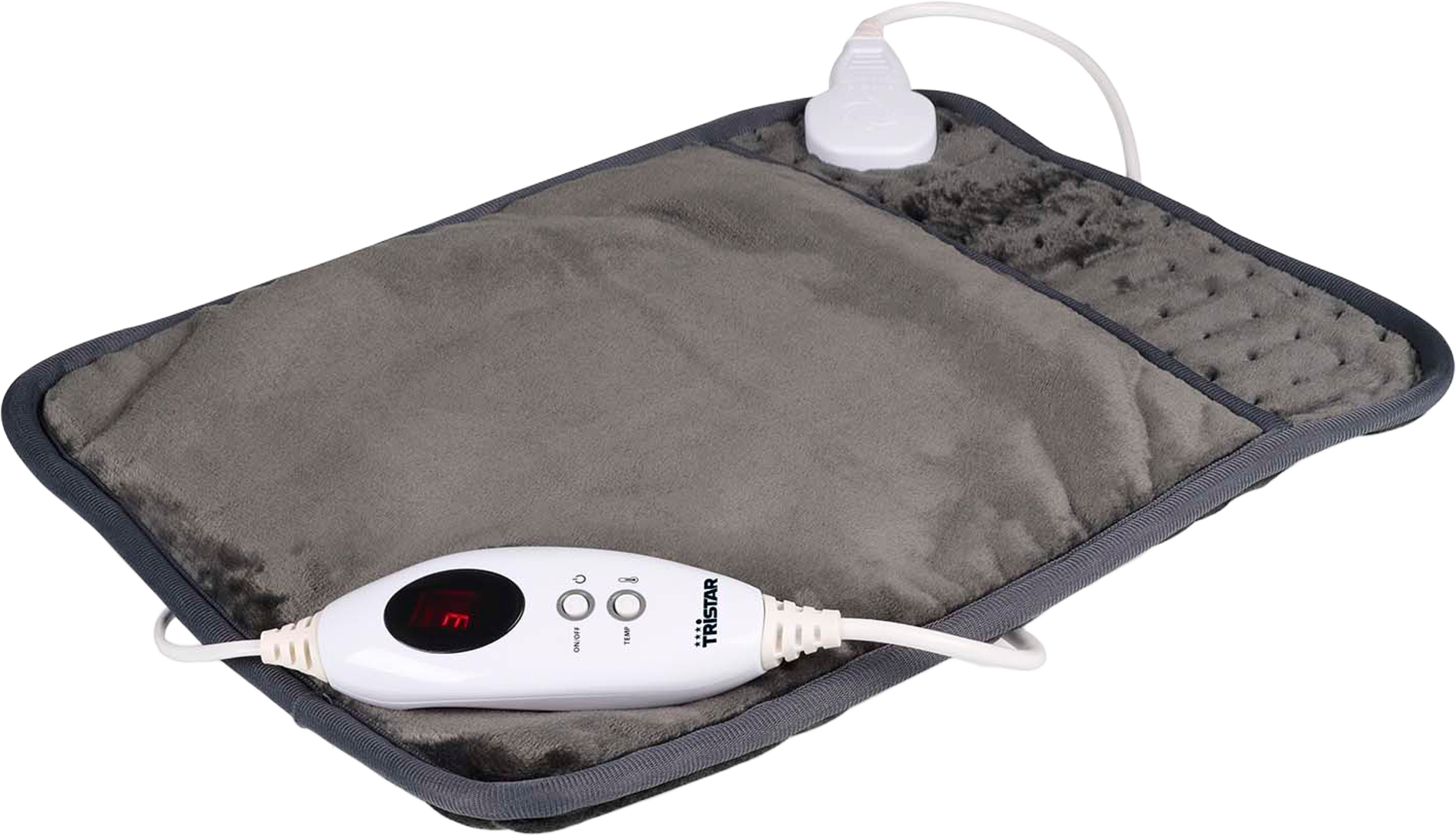 Hand- Och Fotvärmare Elektrisk 42x32cm, från Tristar, i färgen grå. Klicka för att öppna bilden i stort format