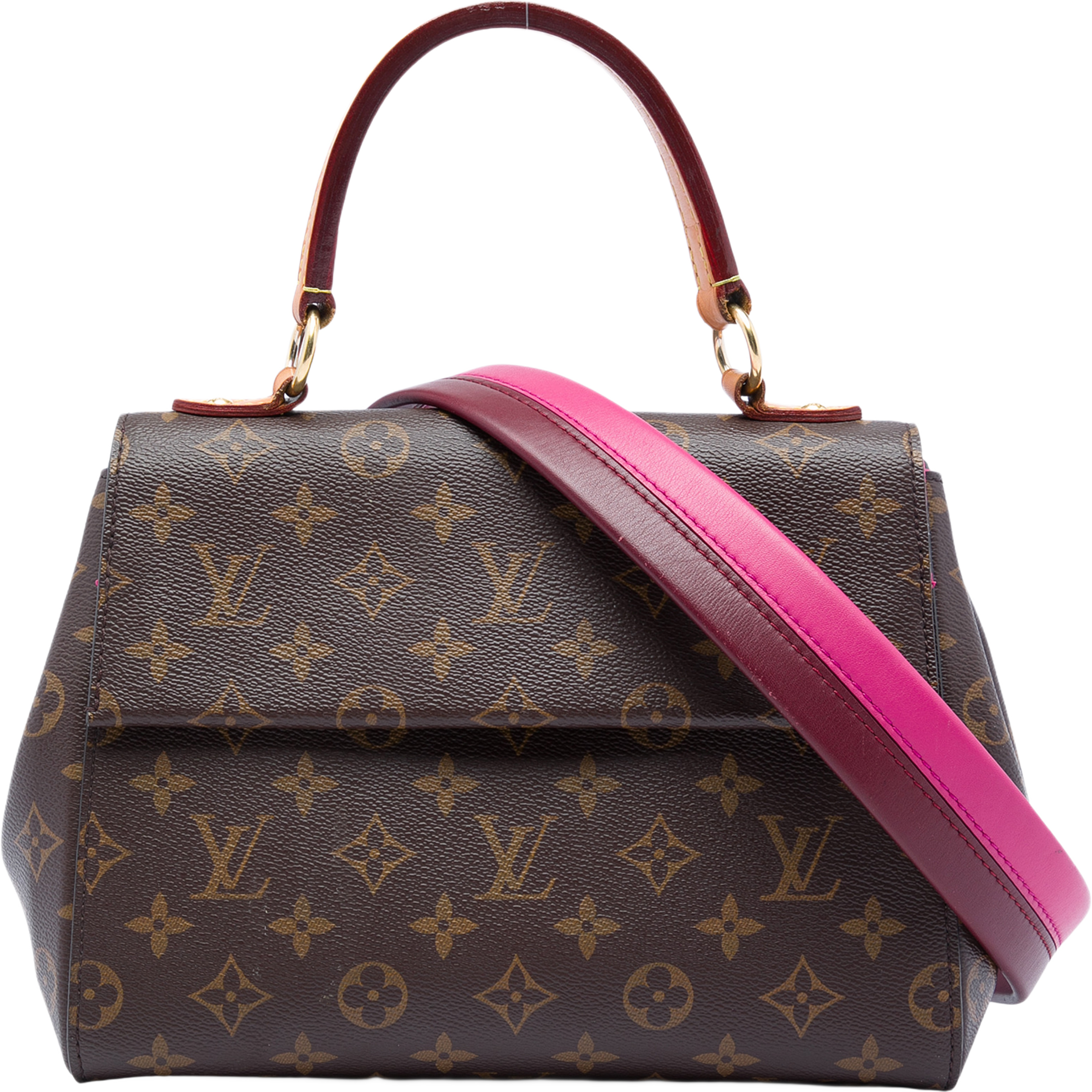 Louis Vuitton Monogram Cluny Bb, från Luxclusif, i färgen brun. Klicka för att öppna bilden i stort format